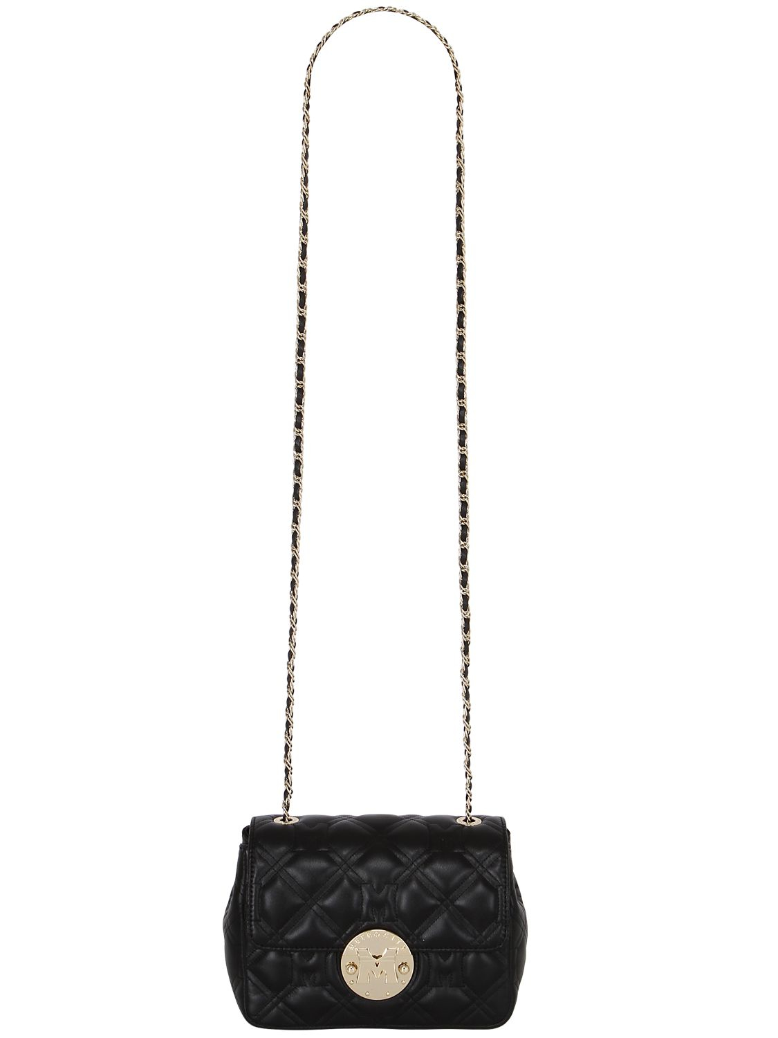 Lyst - Metrocity Quilted Leather Shoulder Bag in Black