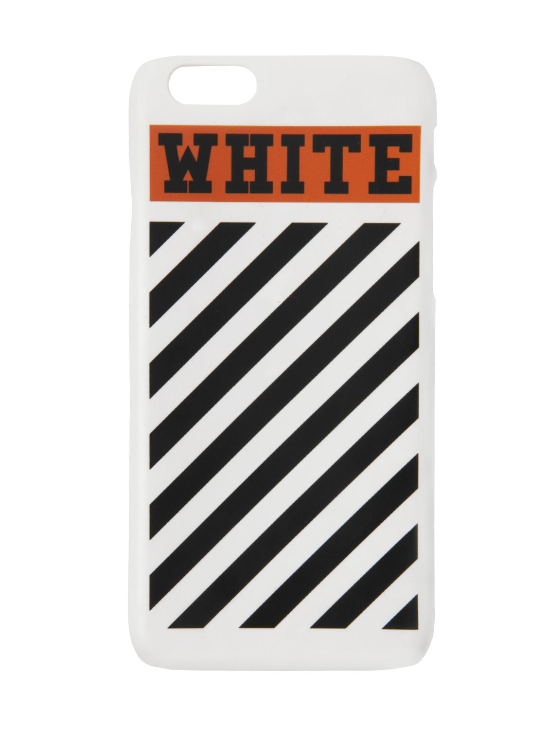 Lyst - Off-White C/O Virgil Abloh Striped iPhone 6 Case in White