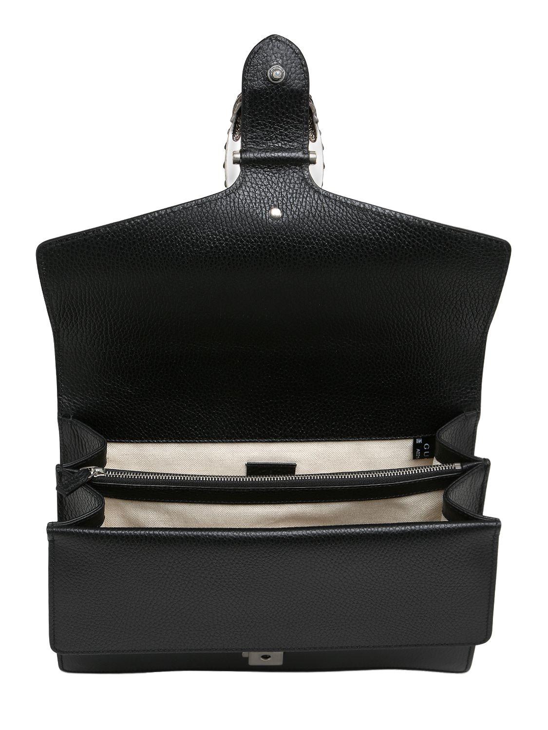 Lyst - Gucci Medium Dionysus Bag W/ Swarovski Buckle in Black