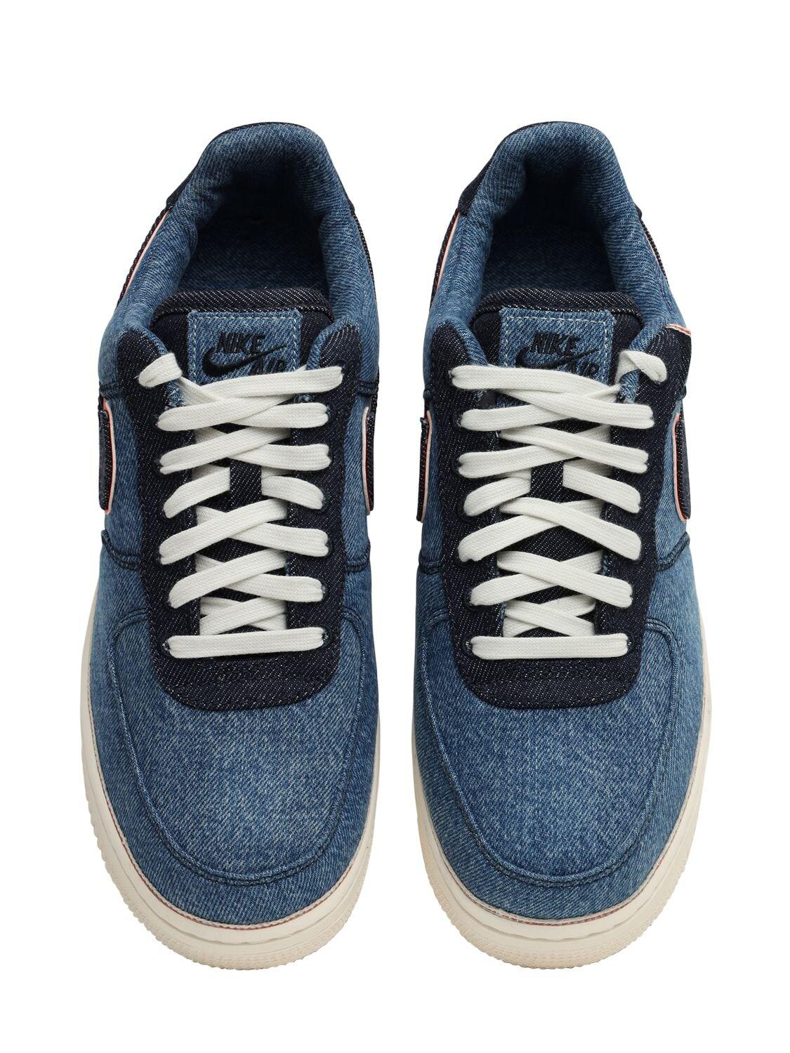 Nike Denim Air Force 1 '07 Premium Sneakers in Denim (Blue) for Men - Lyst