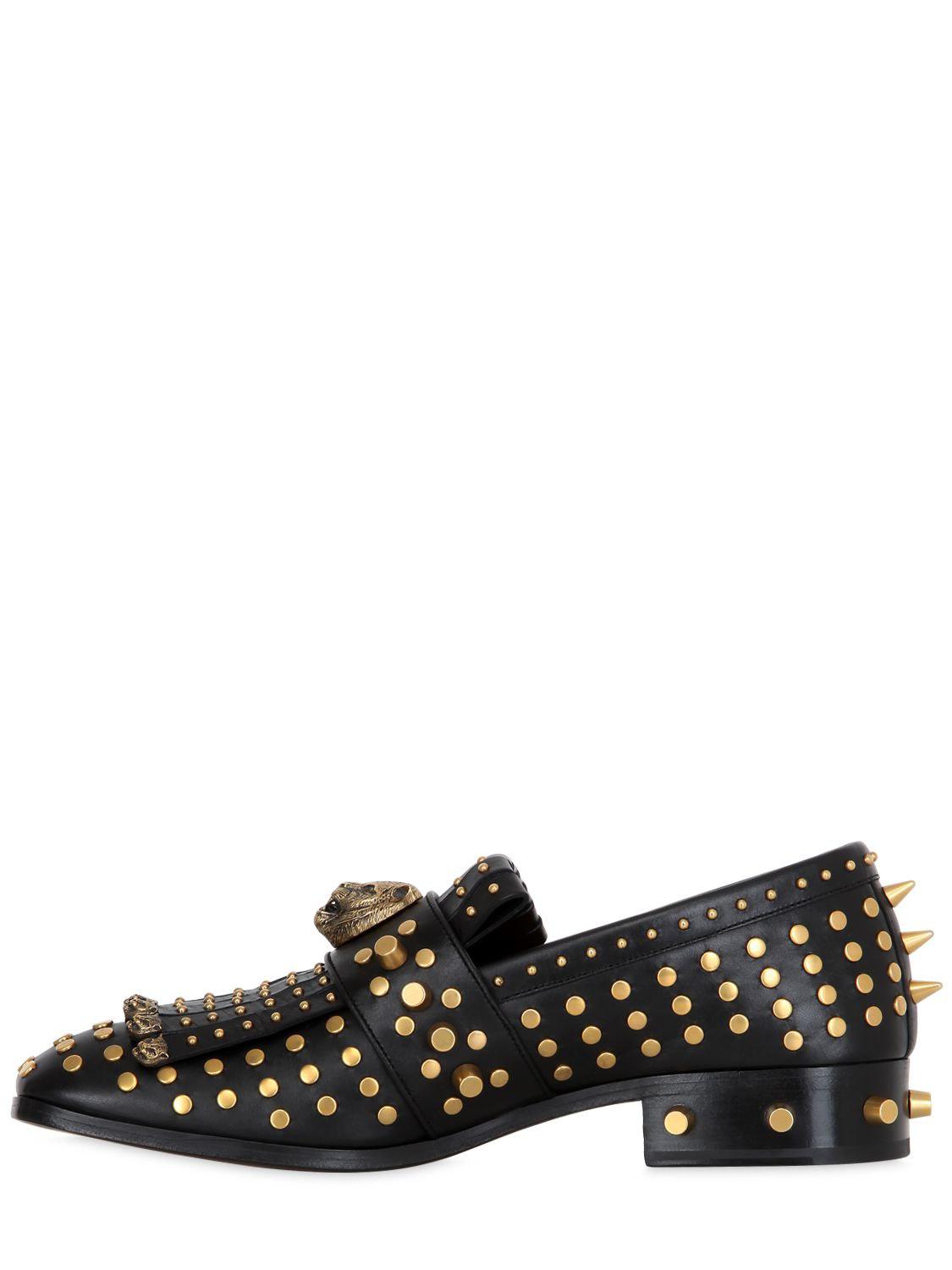 gucci fringe loafer