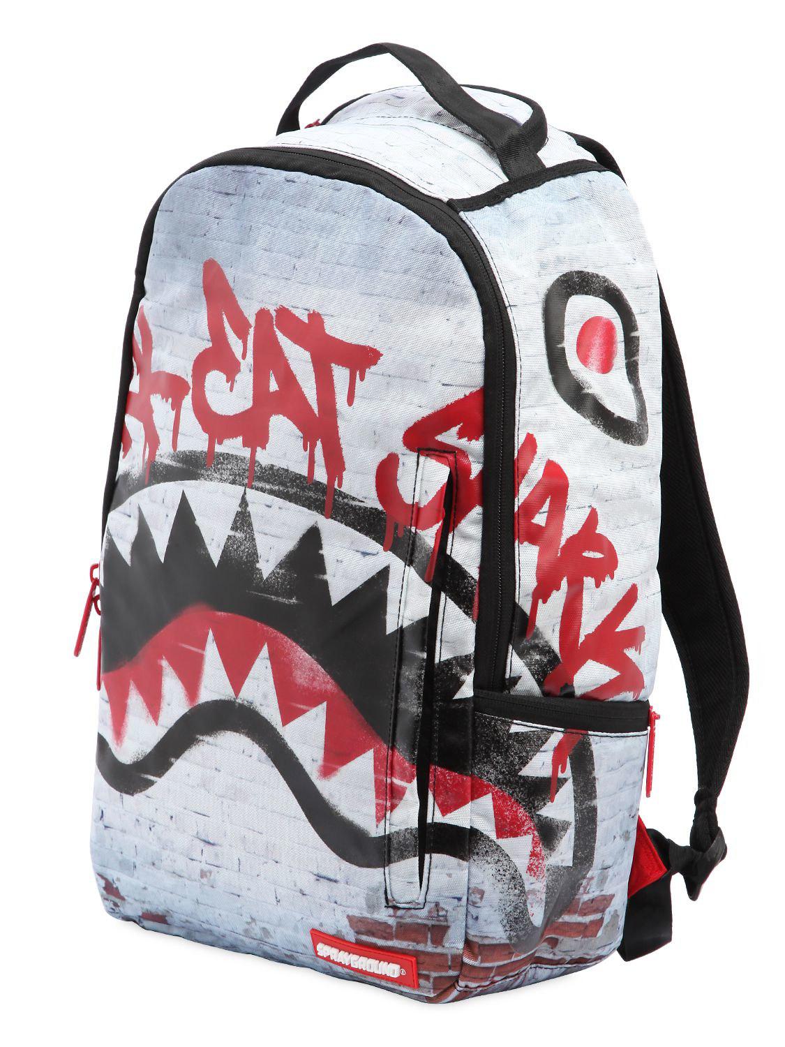 plush shark backpack