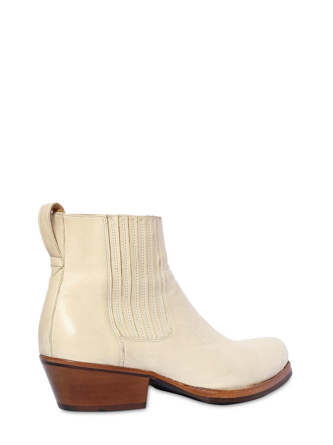 mens cuban heel ankle boots