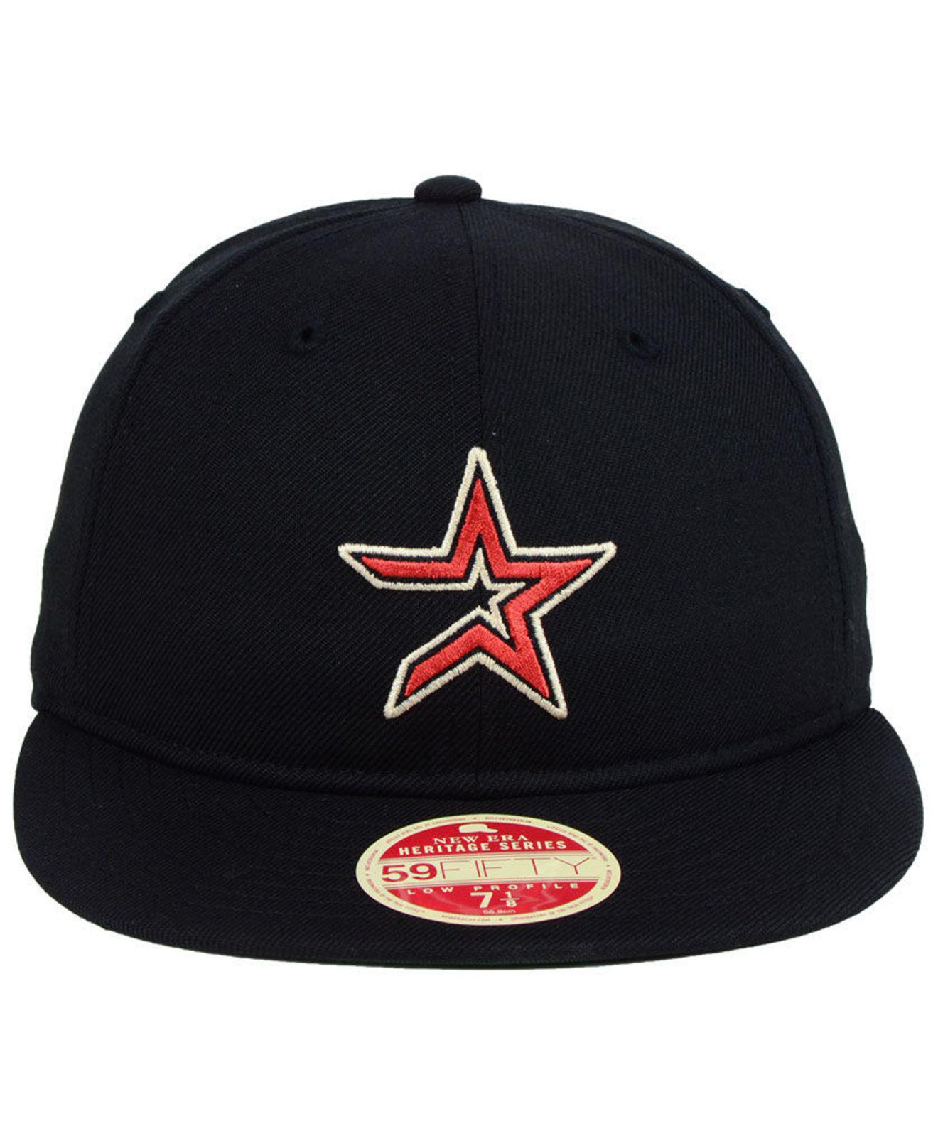 Lyst - KTZ Houston Astros Heritage Retro Classic 59fifty Fitted Cap in ...