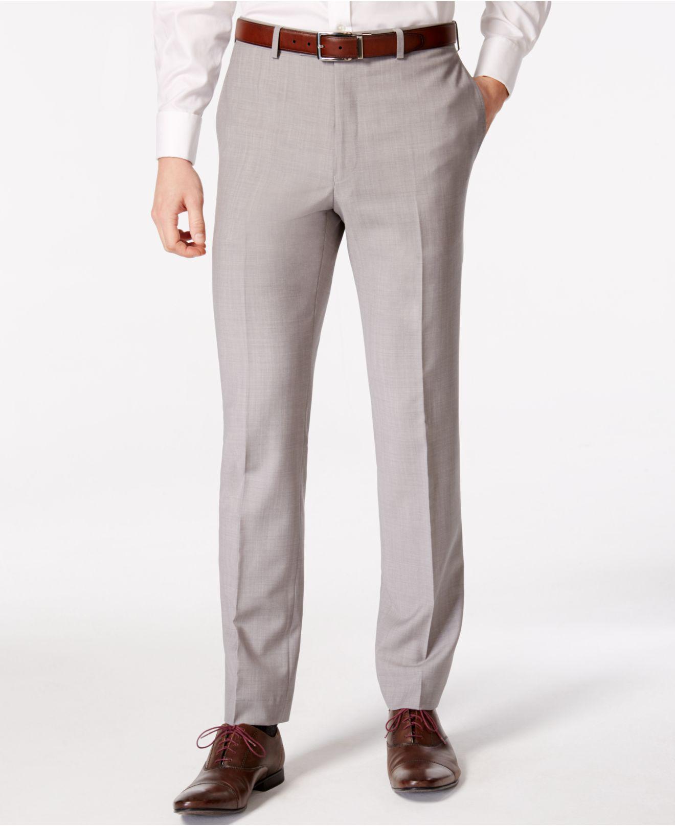 calvin klein technical tapered fit pants