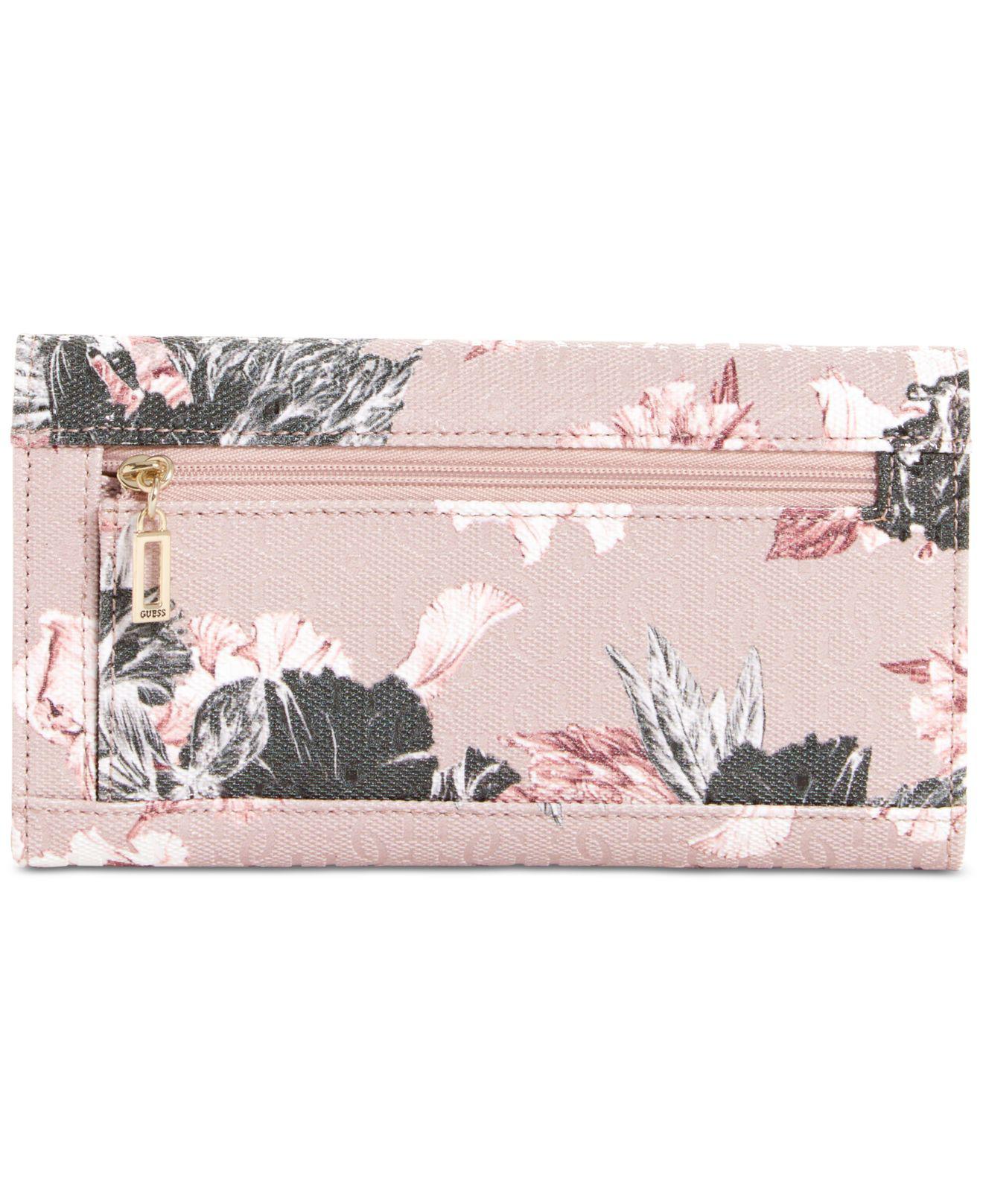 floral wallet