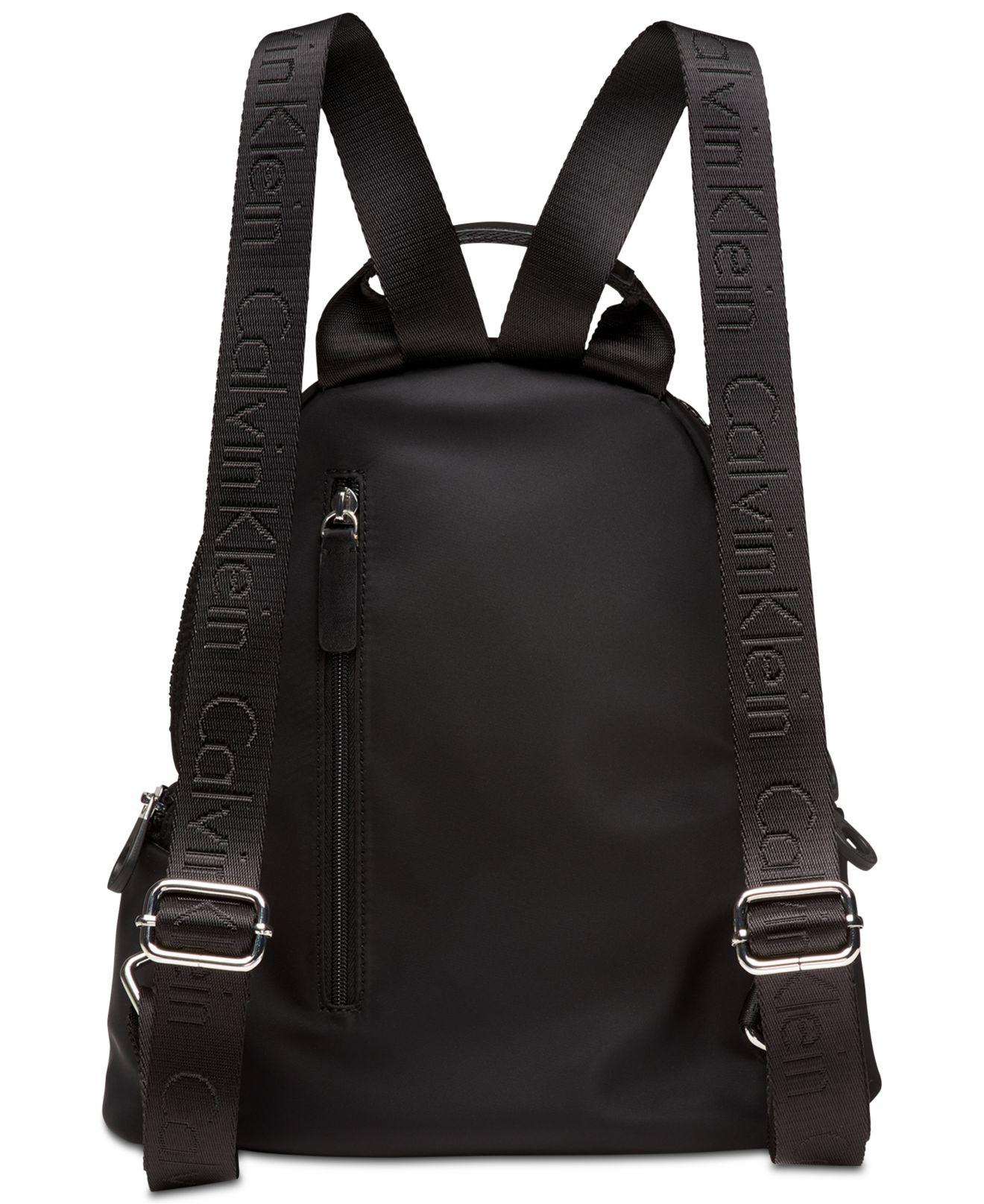 calvin klein athleisure nylon backpack