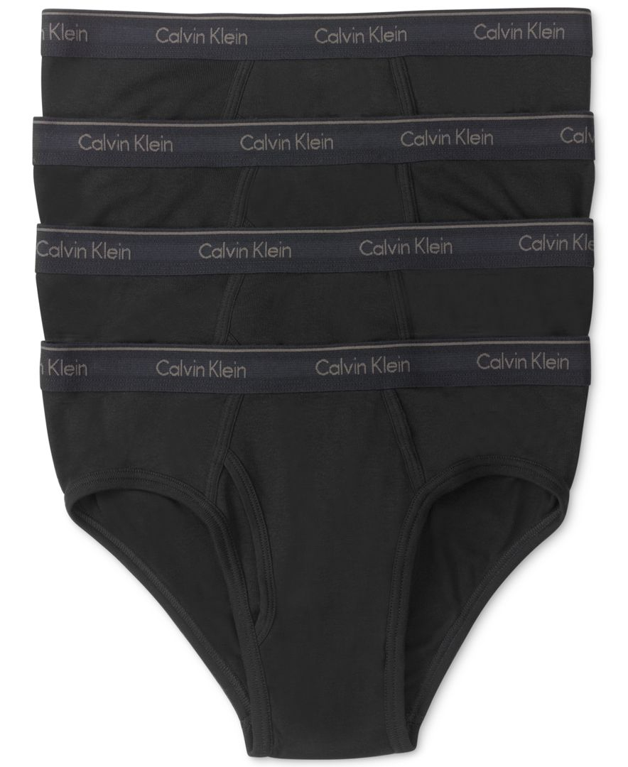 Calvin klein Men's Classic Lowrise Hip Briefs 4pack U4183 in Black for Men Lyst