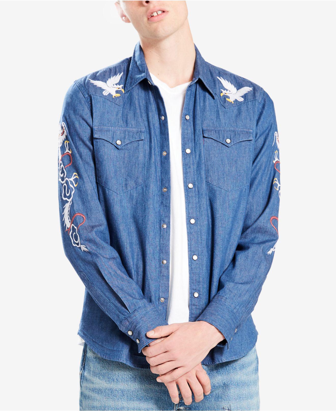 levis jeans shirts mens