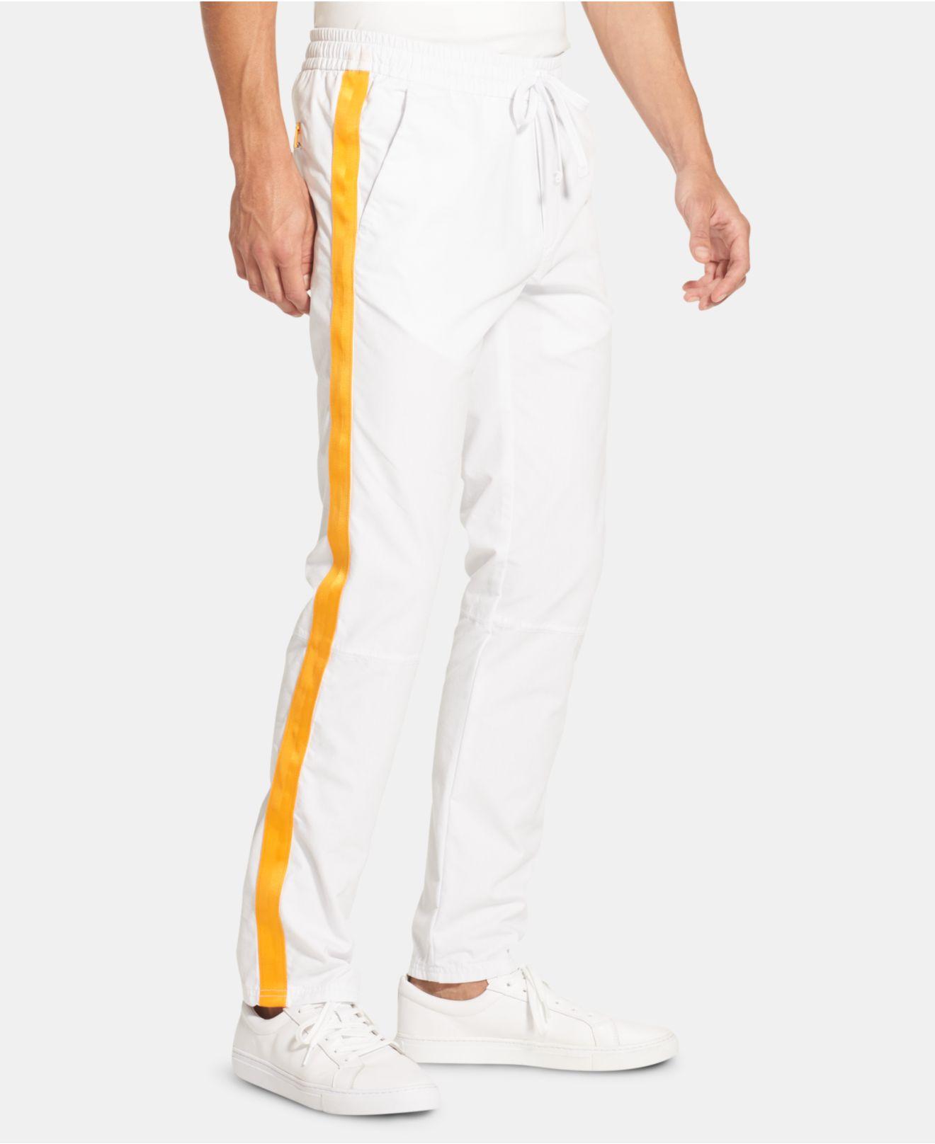 dkny white joggers