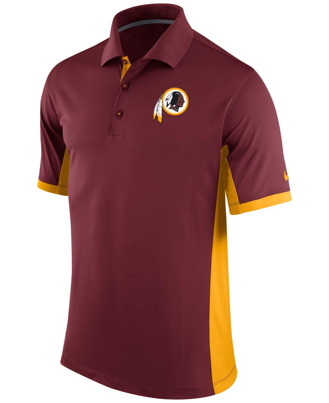 Lyst - Nike Men's Washington Redskins Team Issue Polo in Red for Men