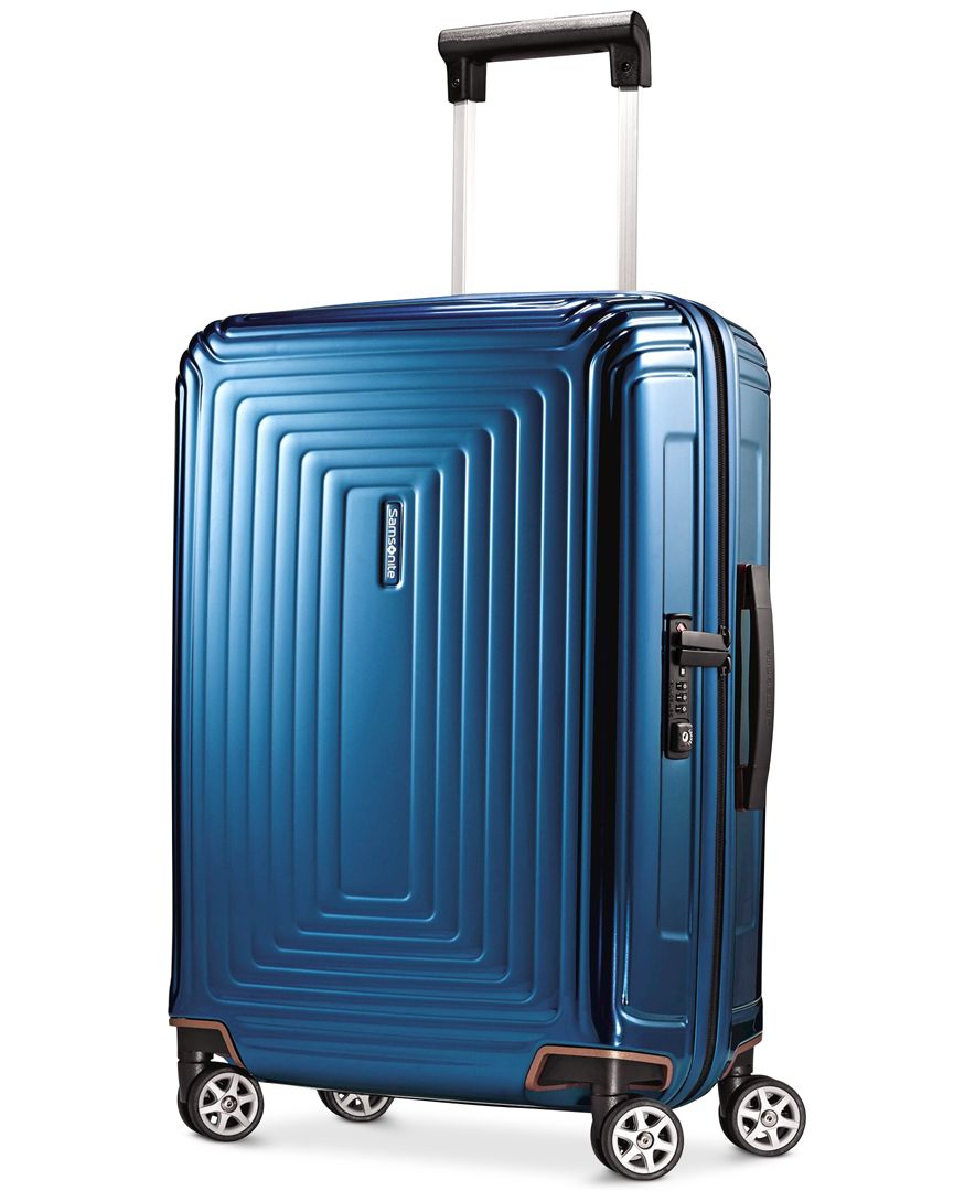 Samsonite Neopulse 20" Carry On Hardside Spinner Suitcase in Blue Lyst