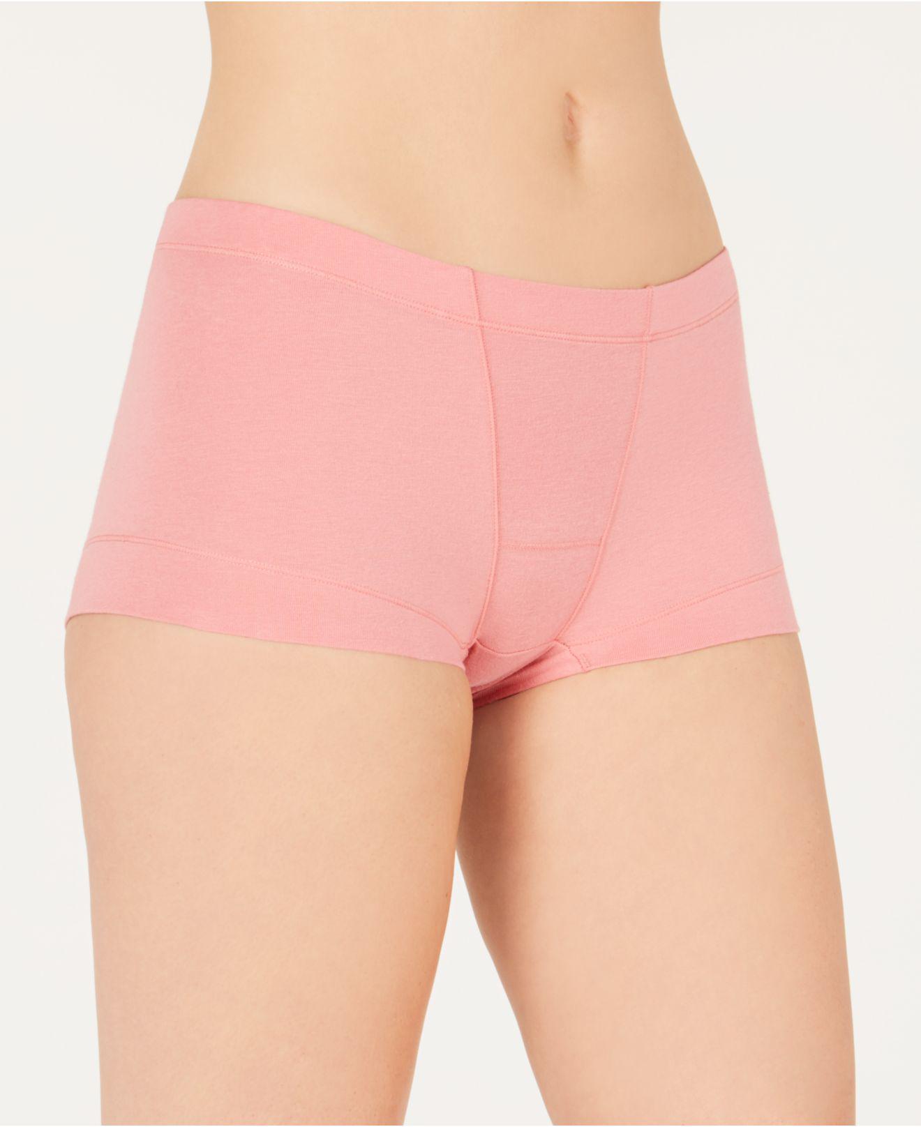 Lyst Maidenform Dream Cotton Tailored Boyshort Dm0002 in Pink