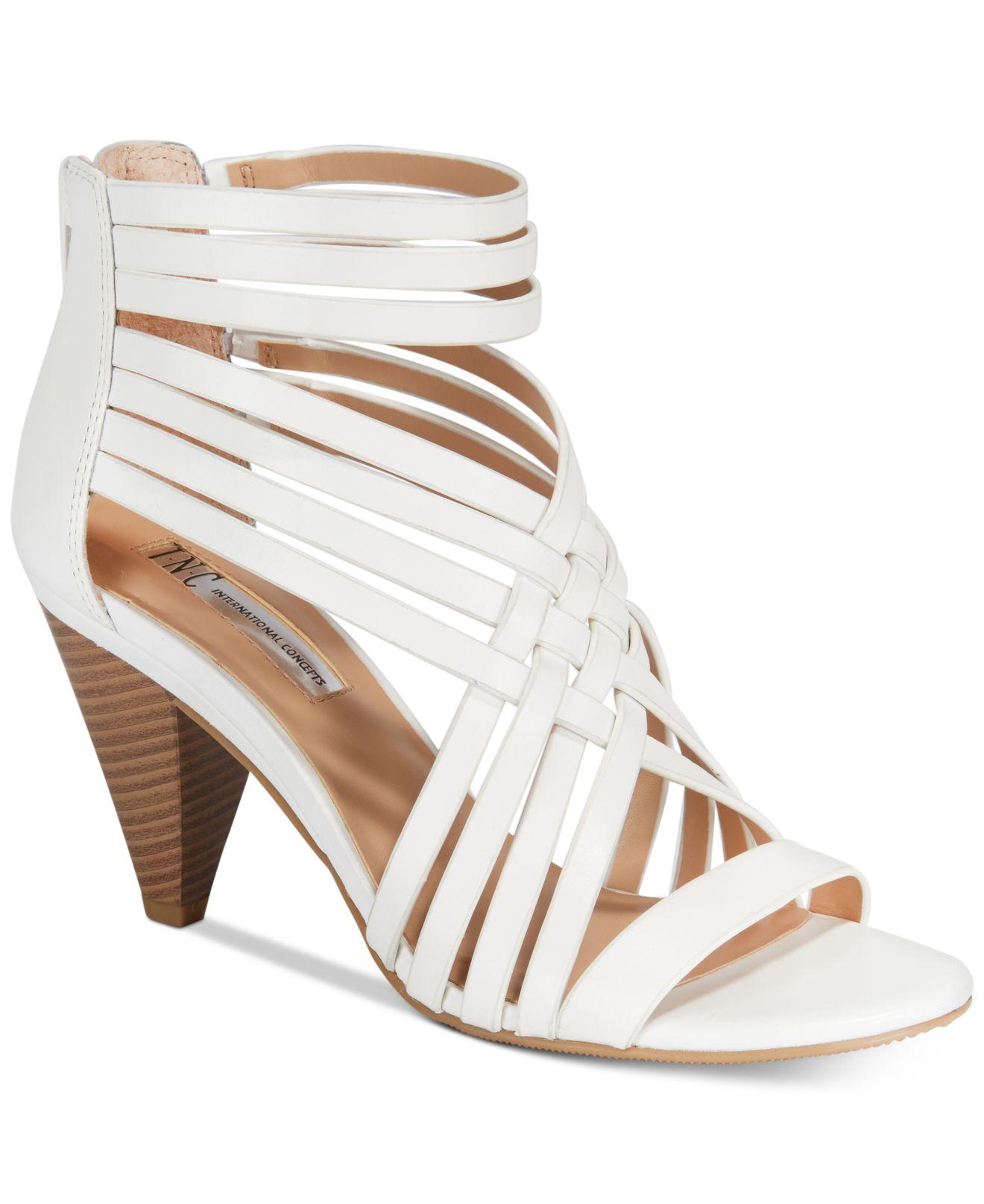 Lyst - Inc International Concepts Garoldd Strappy High Heel Dress ...