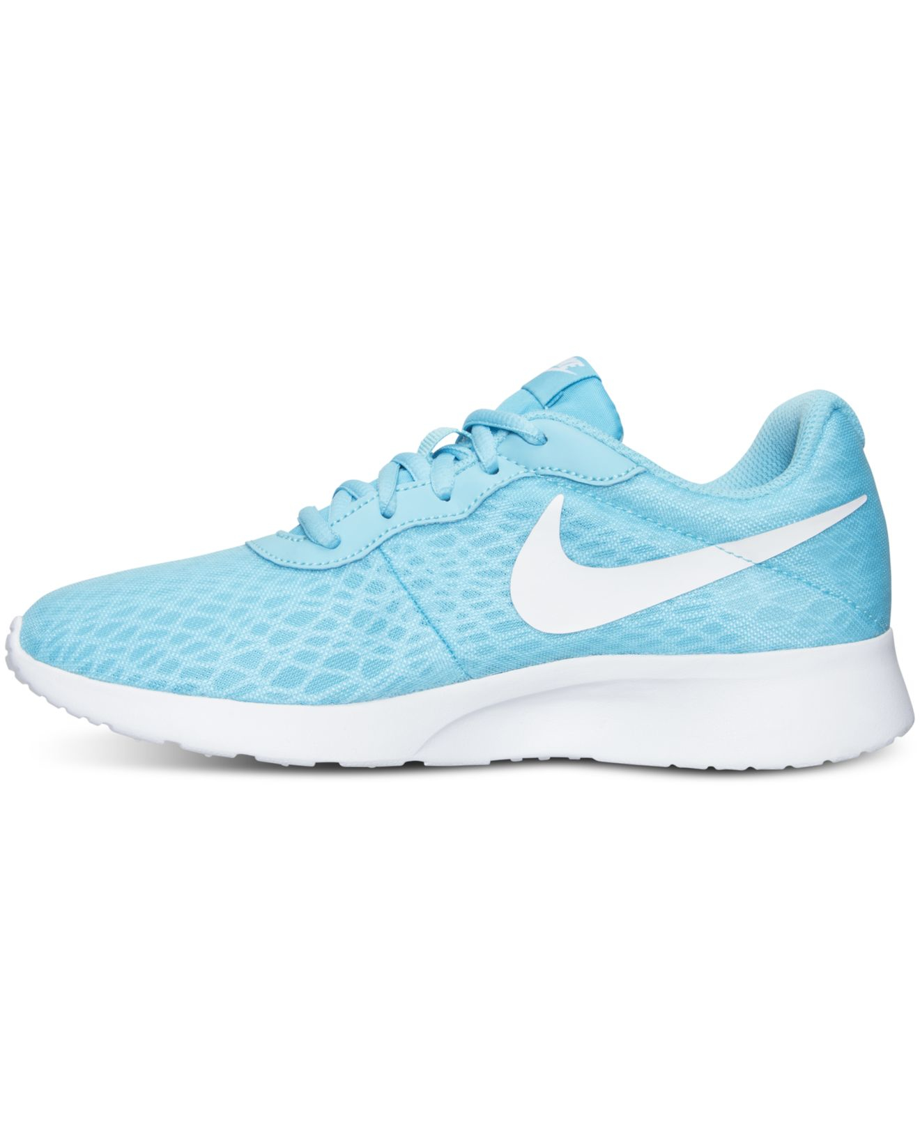 Lyst - Nike Women's Tanjun Br Casual Sneakers From Finish Line in Blue