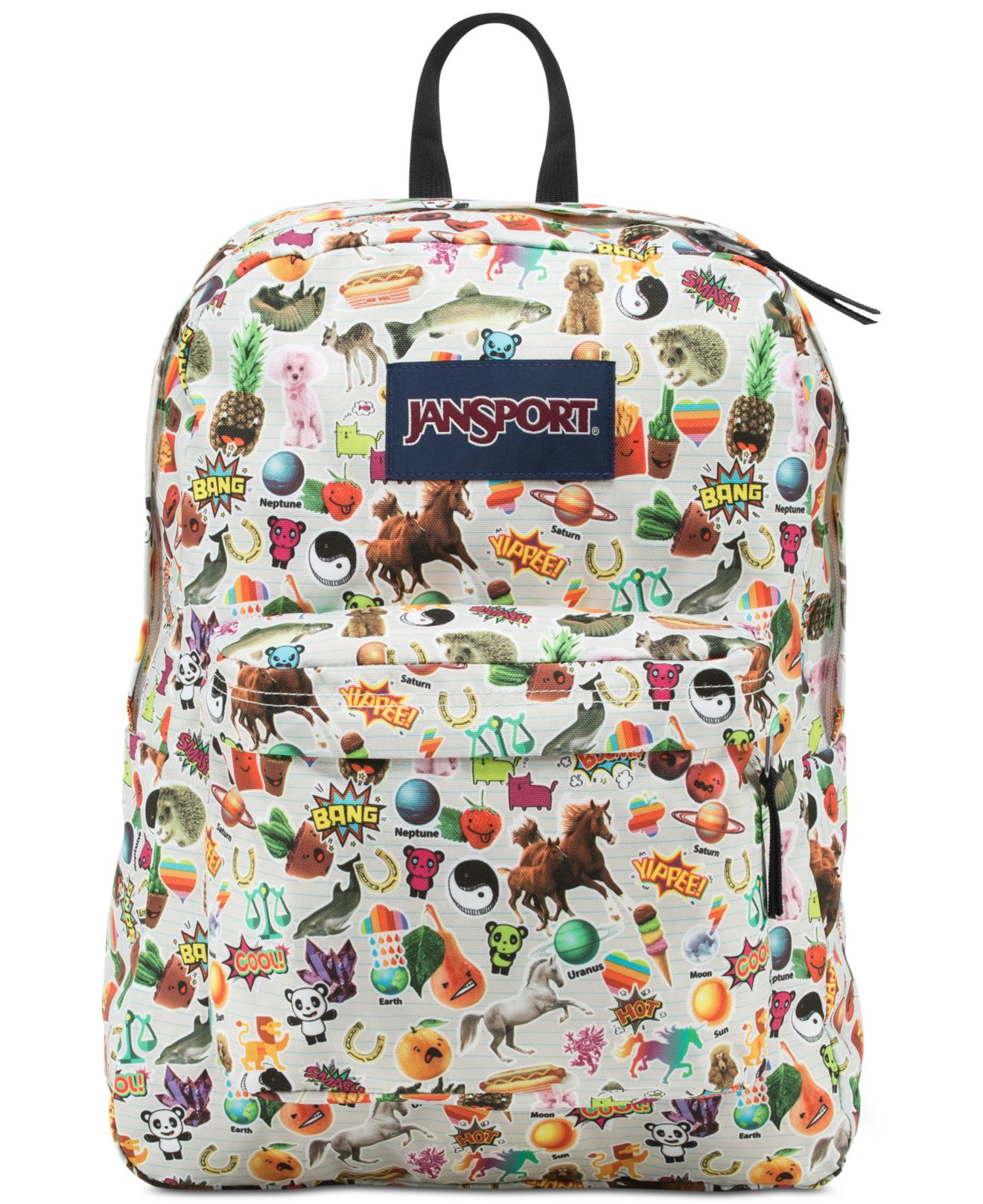 Jansport Superbreak Backpack In Multi Stickers | Lyst