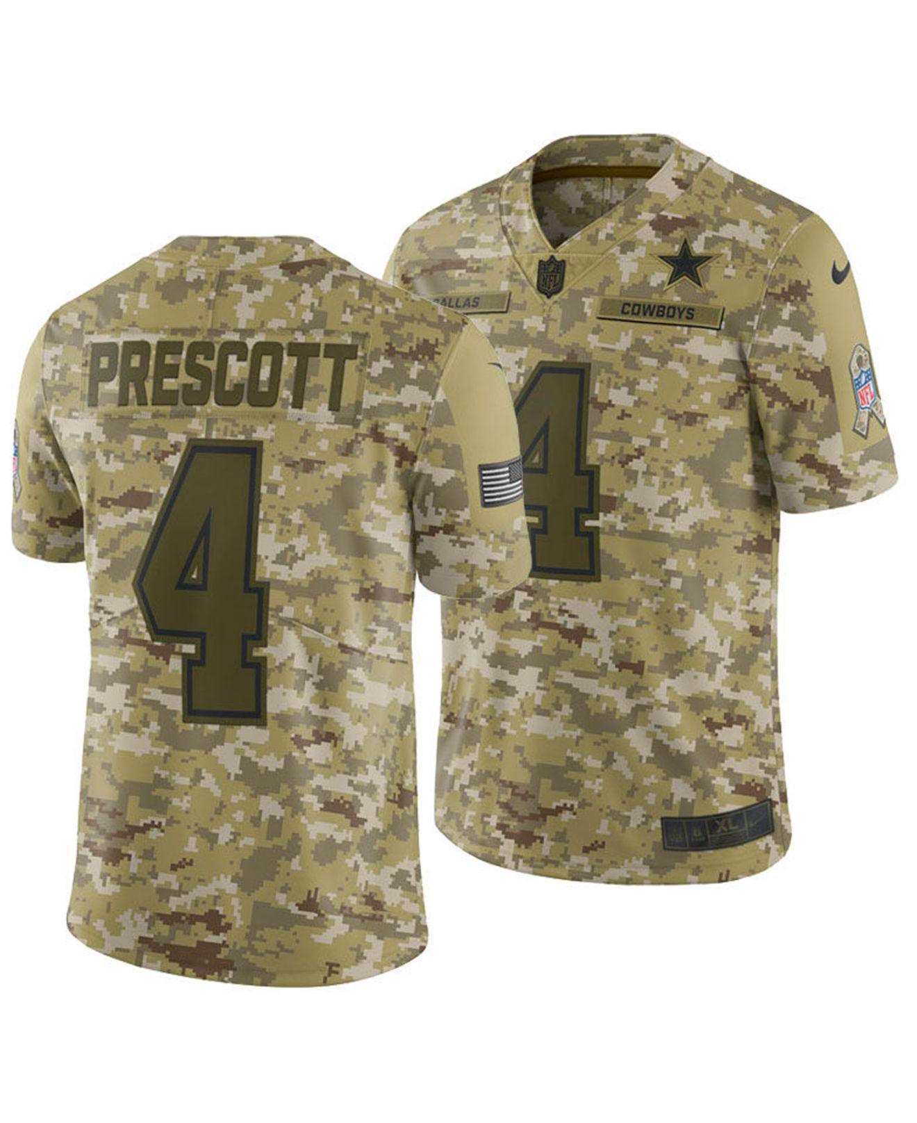 dak prescott salute to service jersey 2020