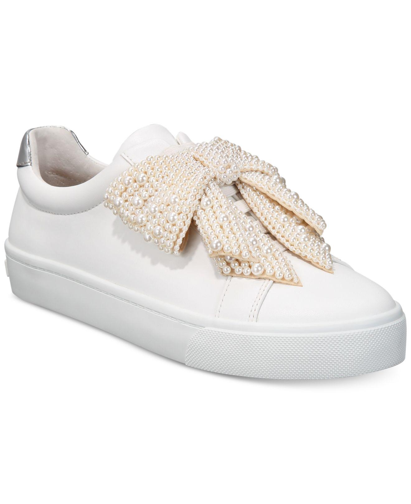 Lyst - INC International Concepts Sanice Bow Sneakers, Created For Macy ...