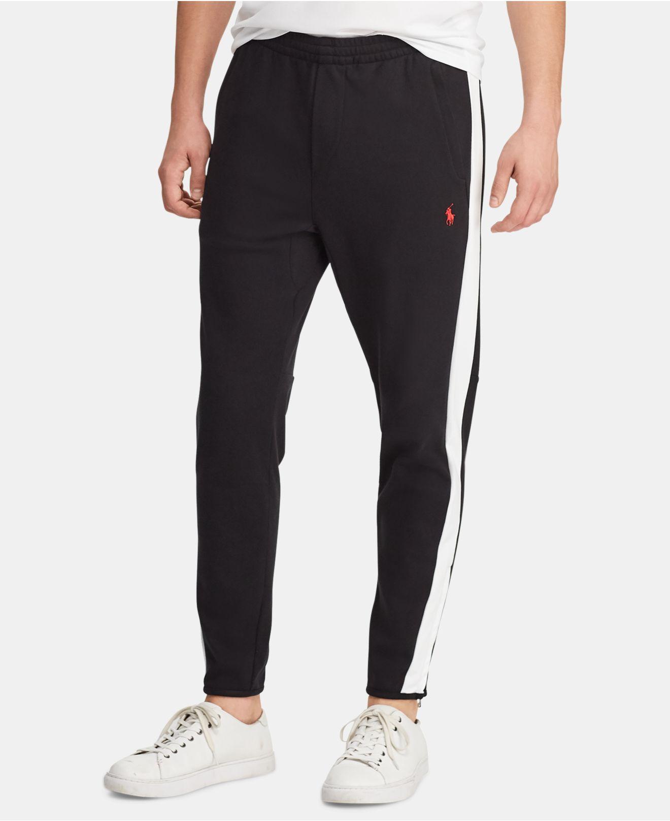 polo pants with logo all over