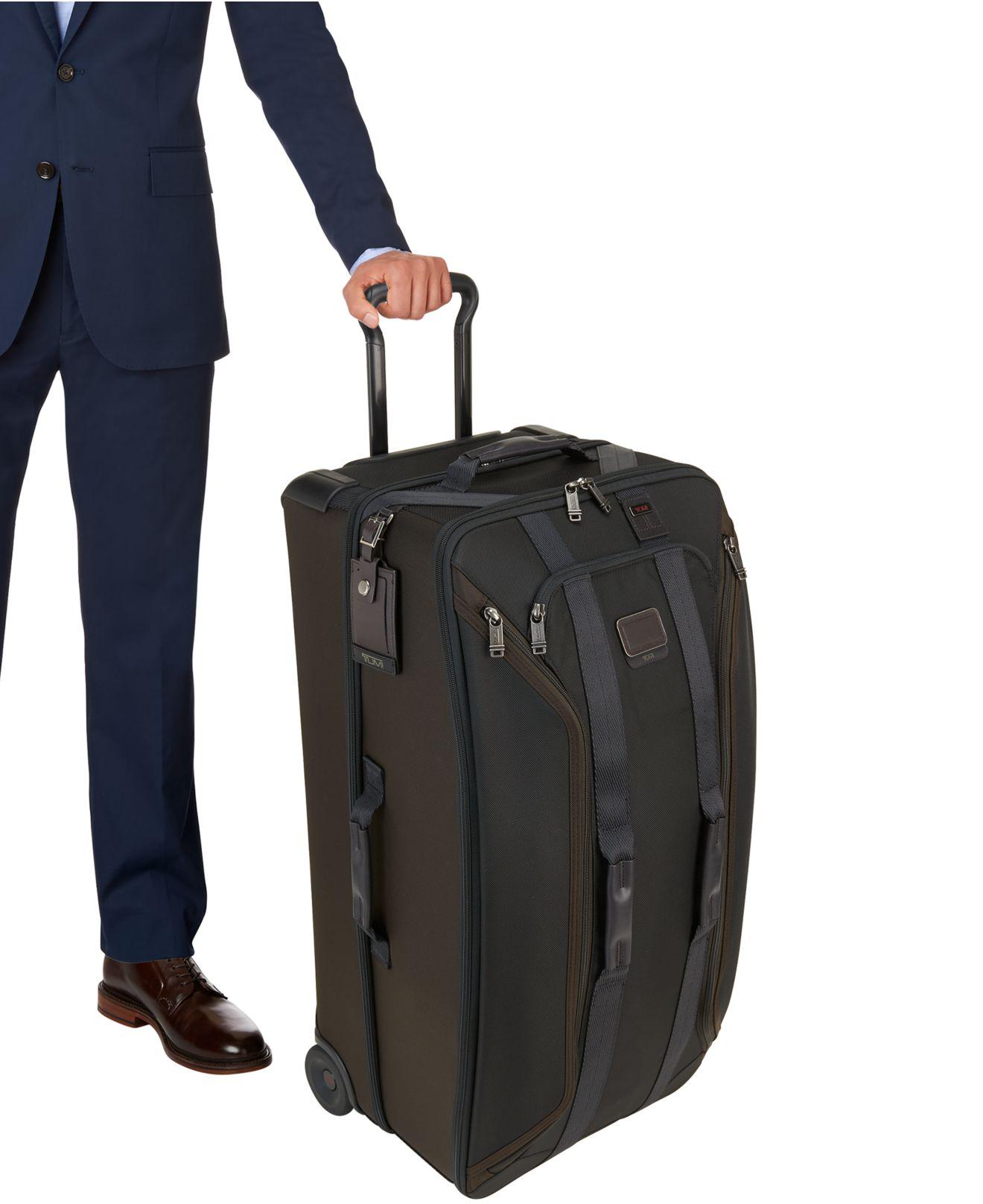 Lyst Tumi Alpha Bravo Jacksonville Large Wheeled Split Duffel Bag in