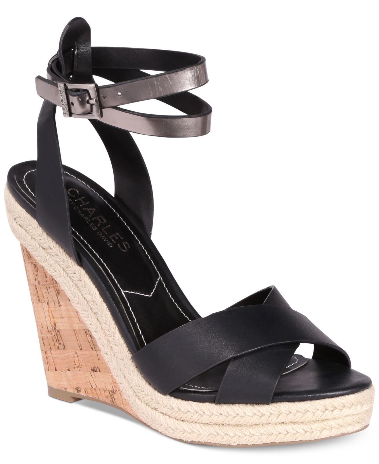 charles david platform sandals