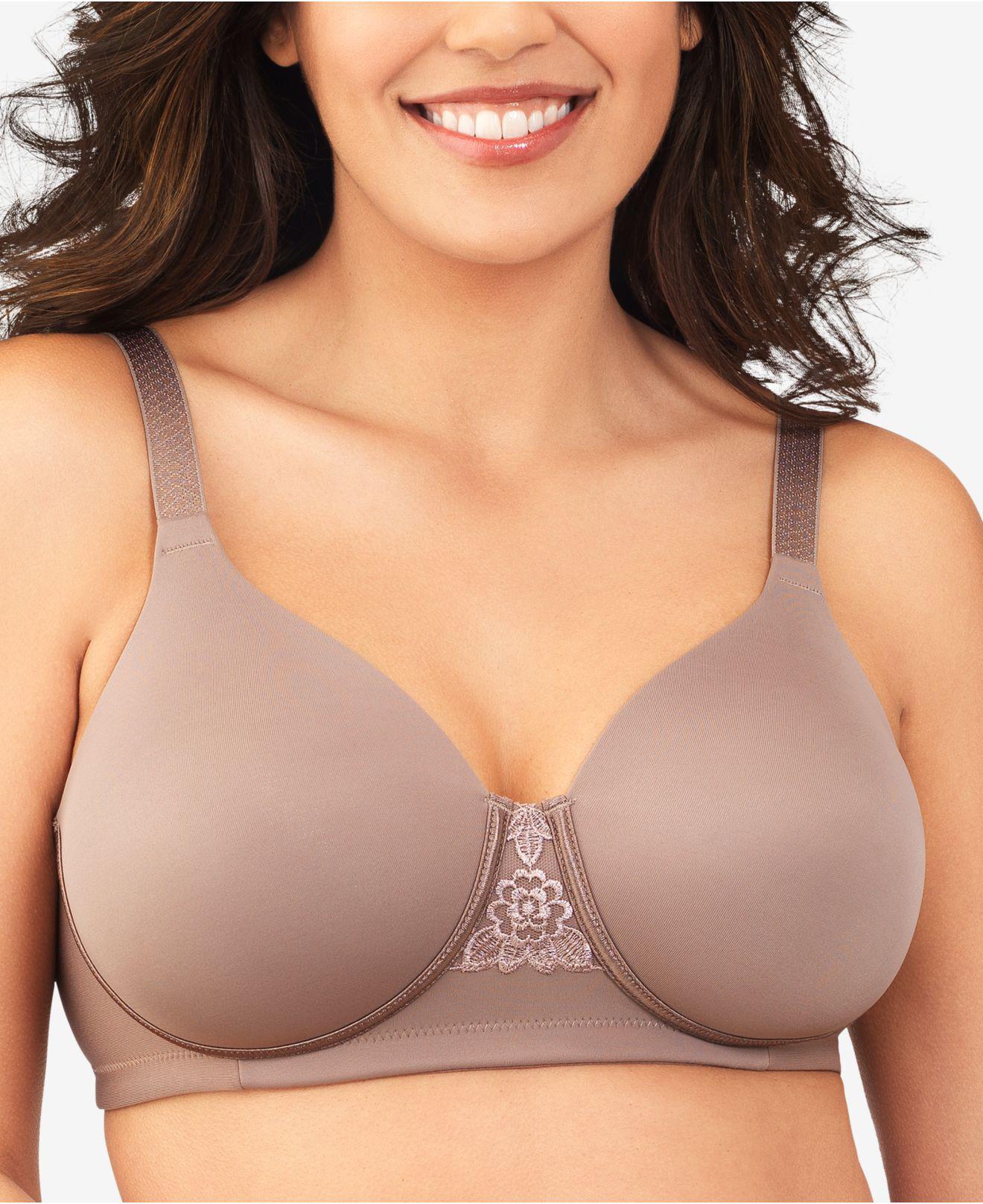 Vanity Fair Full Figure Beauty Back Smoother Wireless Bra 71380 In