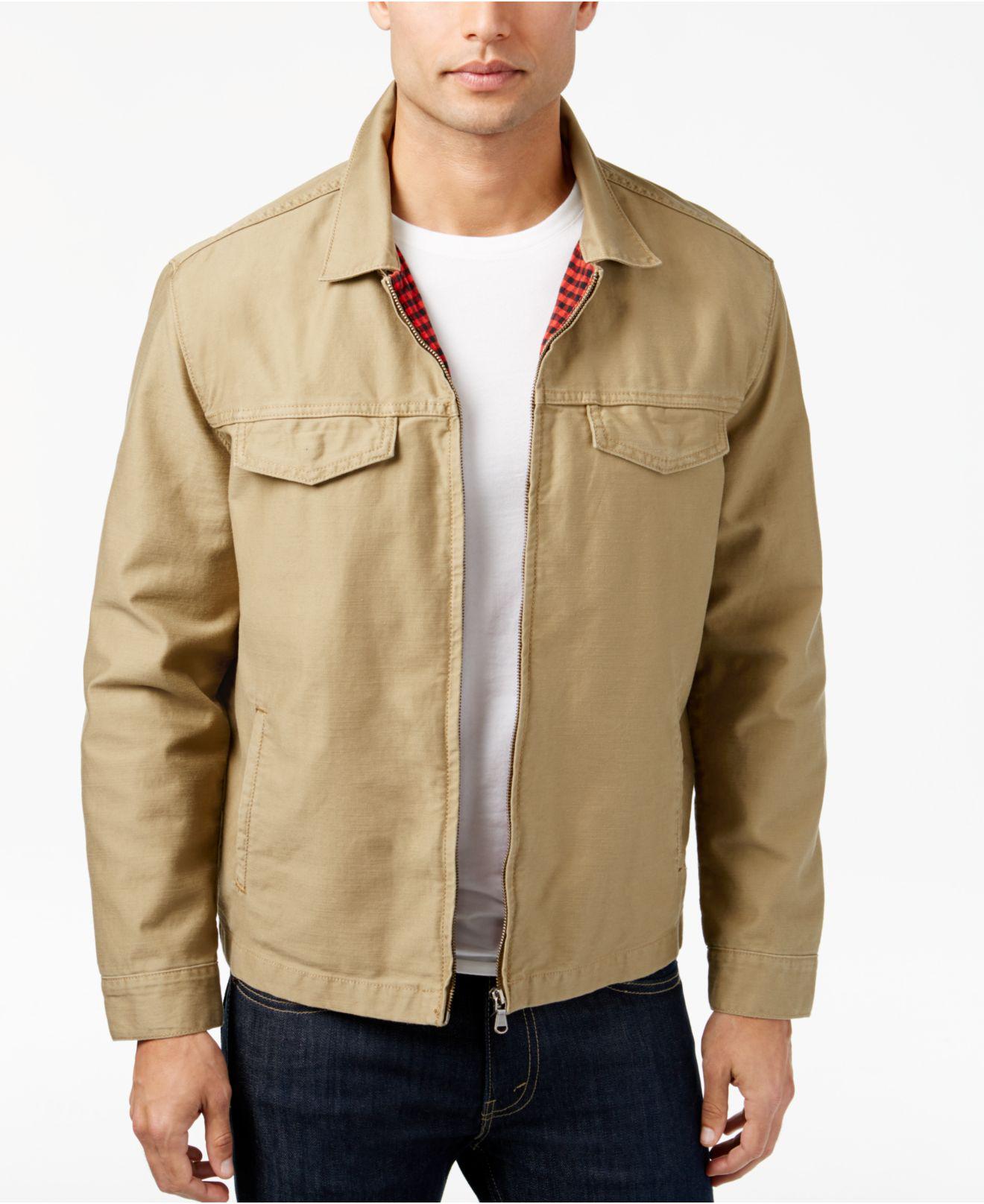 Download Lyst - Levi's Men's Good Harrington Trucker Jacket in Gray ...