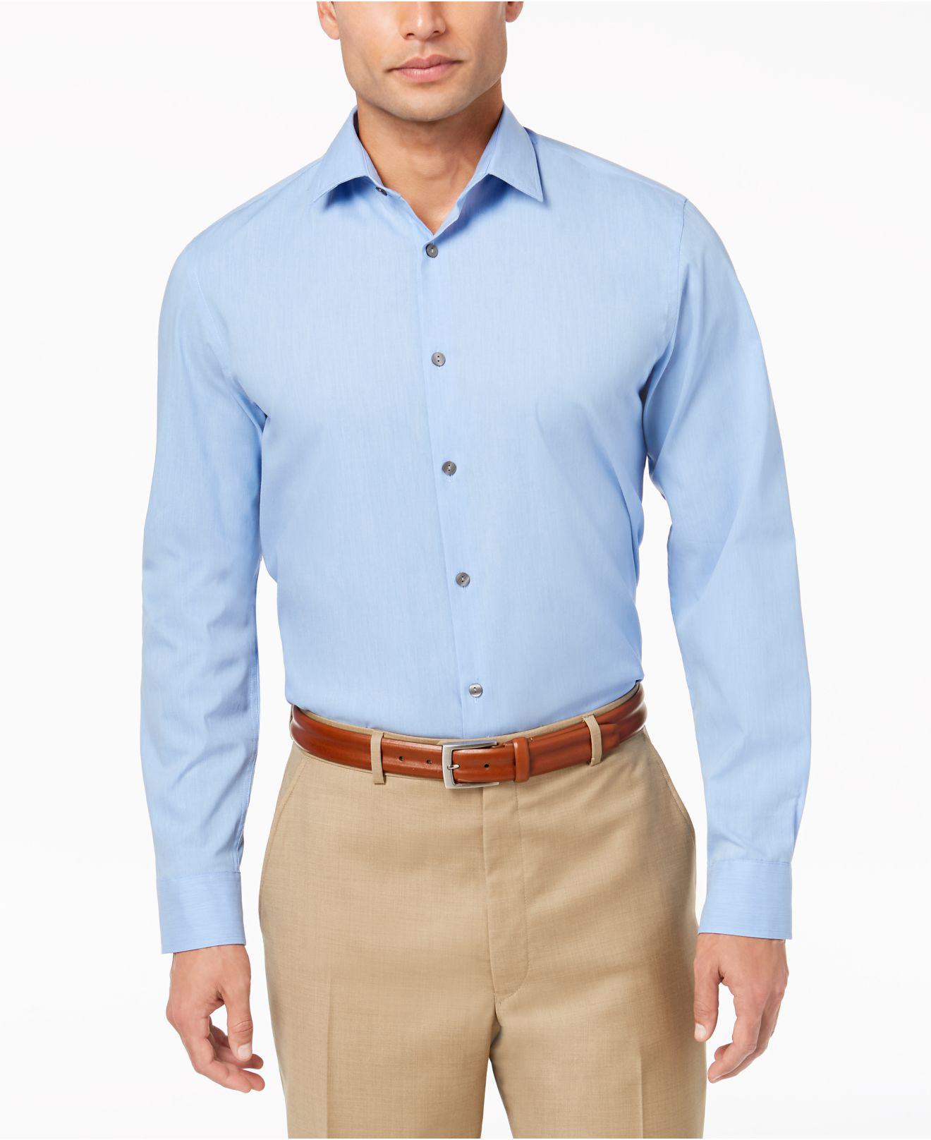 macy's mens shirts long sleeve