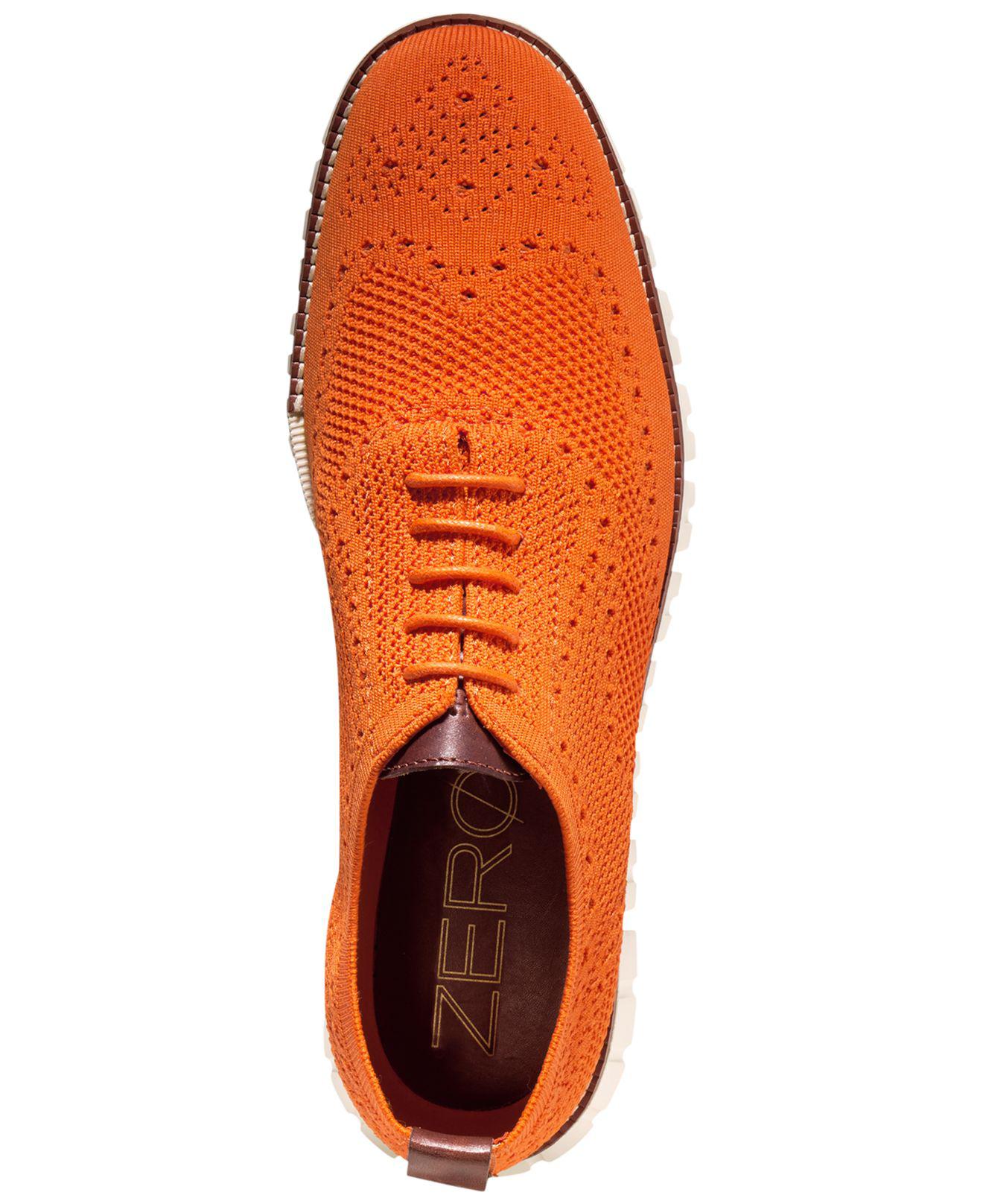cole haan orange sole