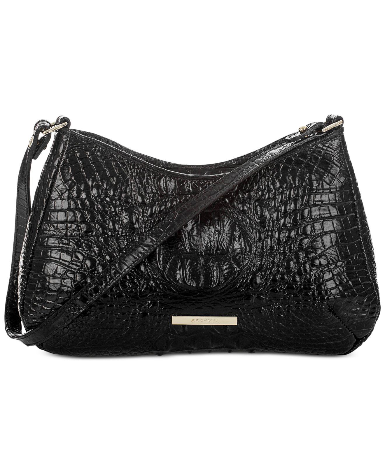 brahmin black shoulder bag