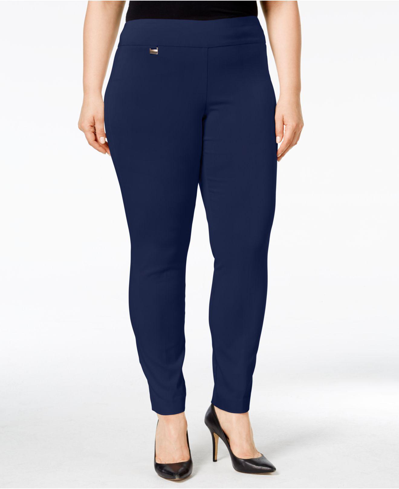 alfani plus size pants