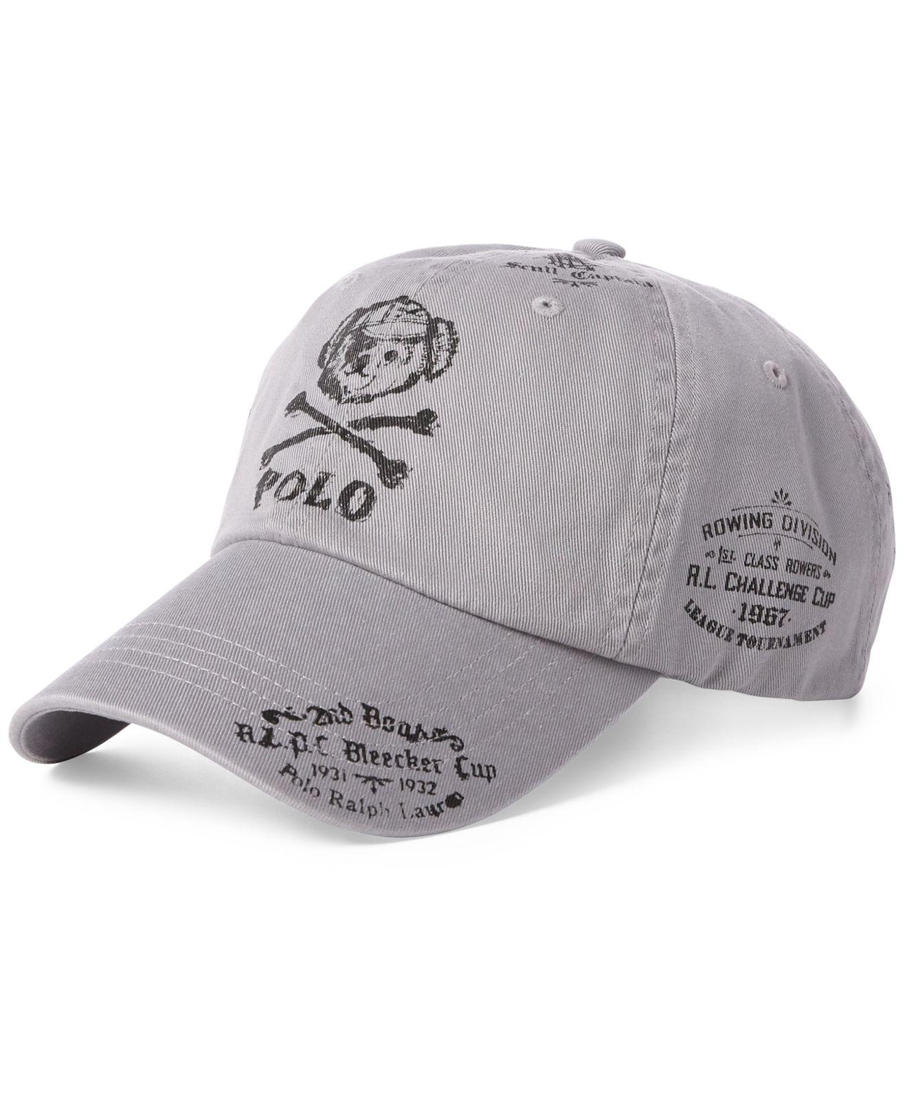 ralph lauren hat grey