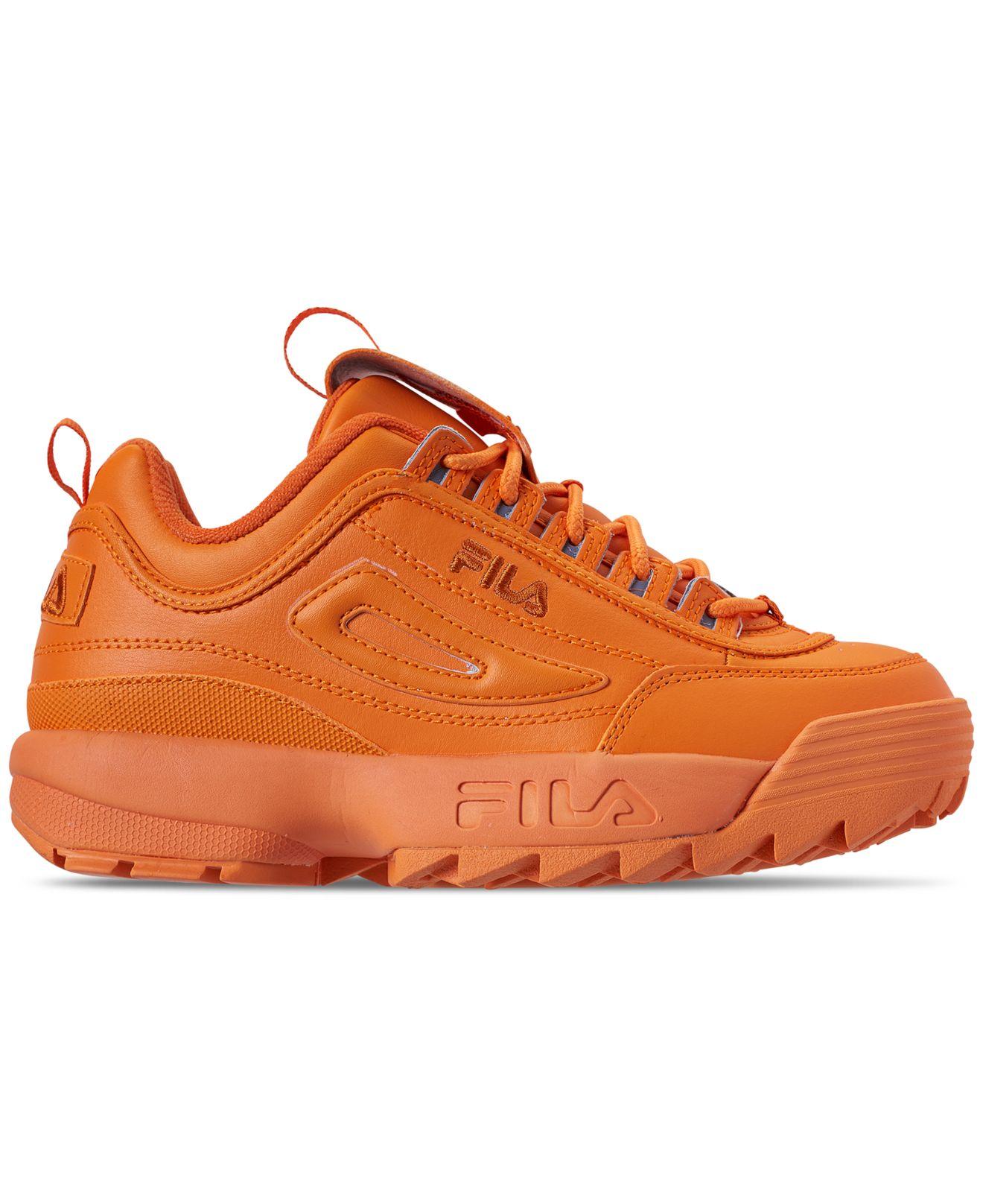 Fila Disruptor Ii Premium Casual Athletic Sneakers From Finish Line in ...