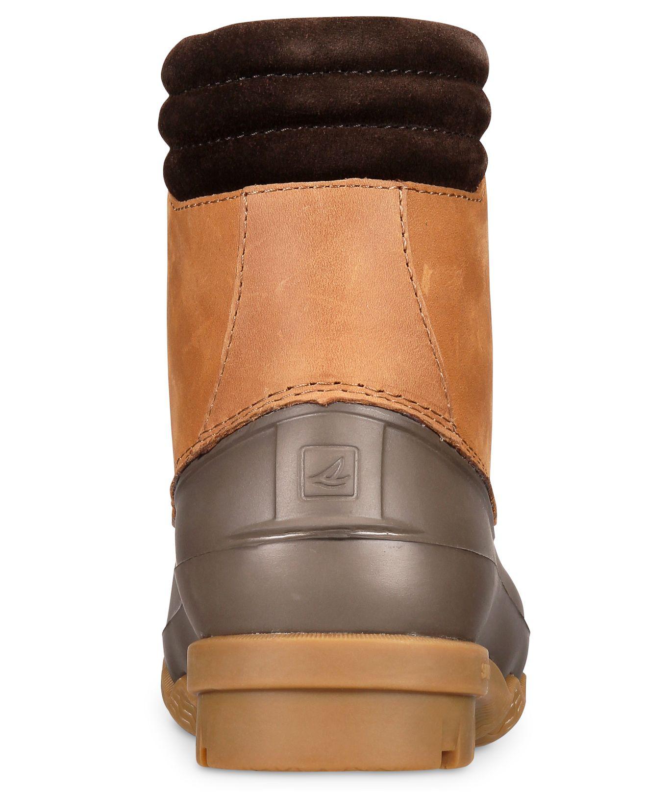 sperry men's boots amazon