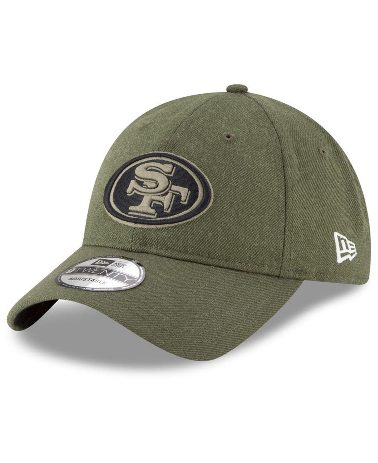 49ers salute to service 2020 hat