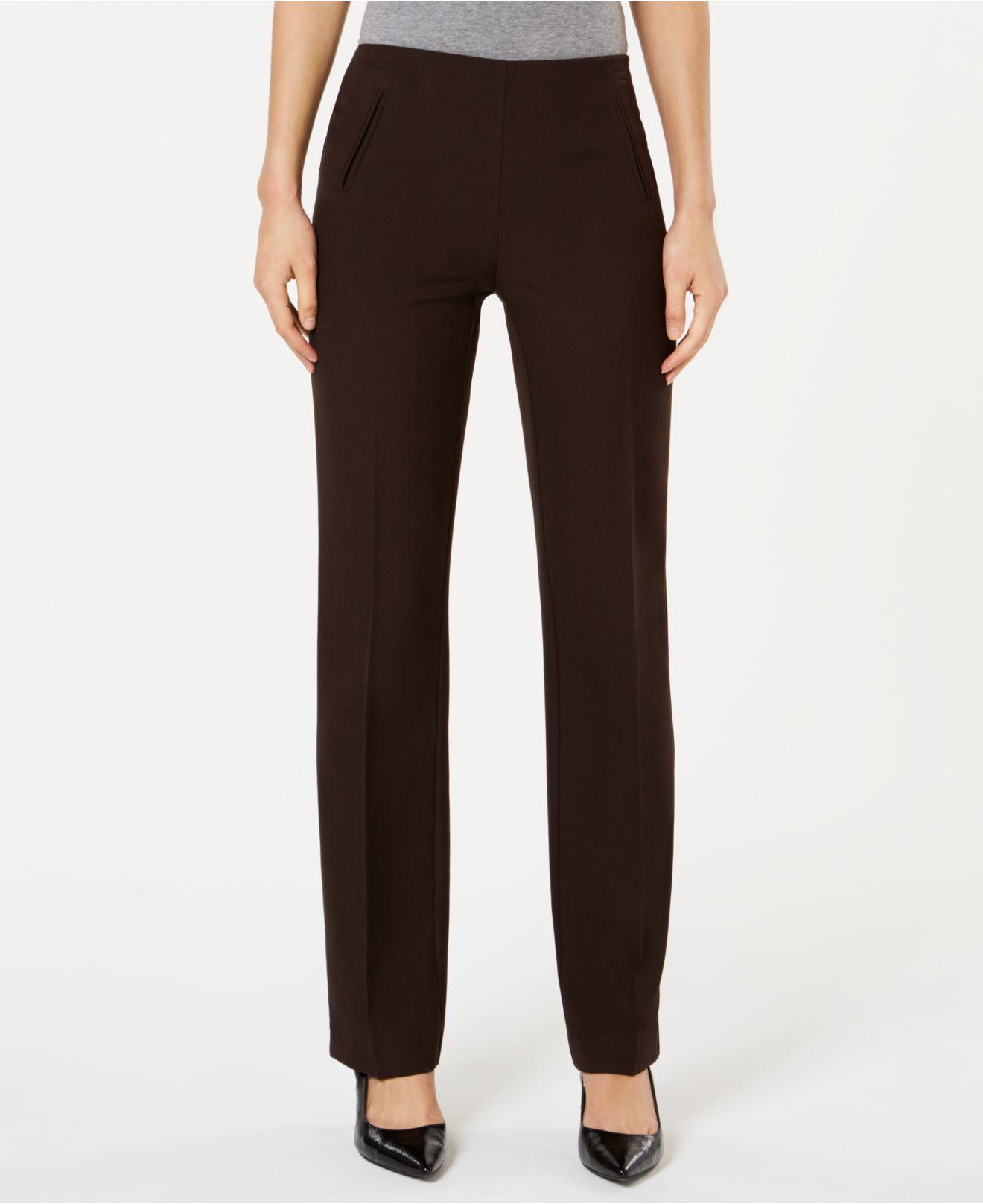 Lyst - Style & Co. Pull-on Tummy-control Pants, Created For Macy's in Brown