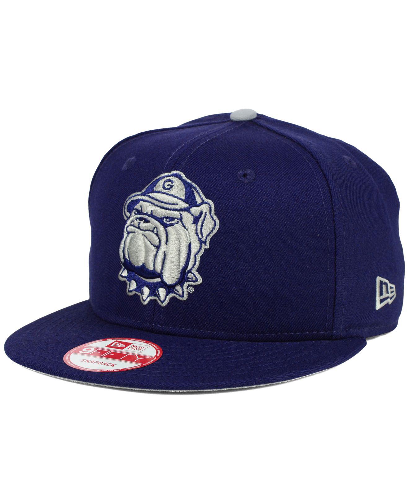 Lyst KTZ Hoyas Core 9fifty Snapback Cap in Blue for Men