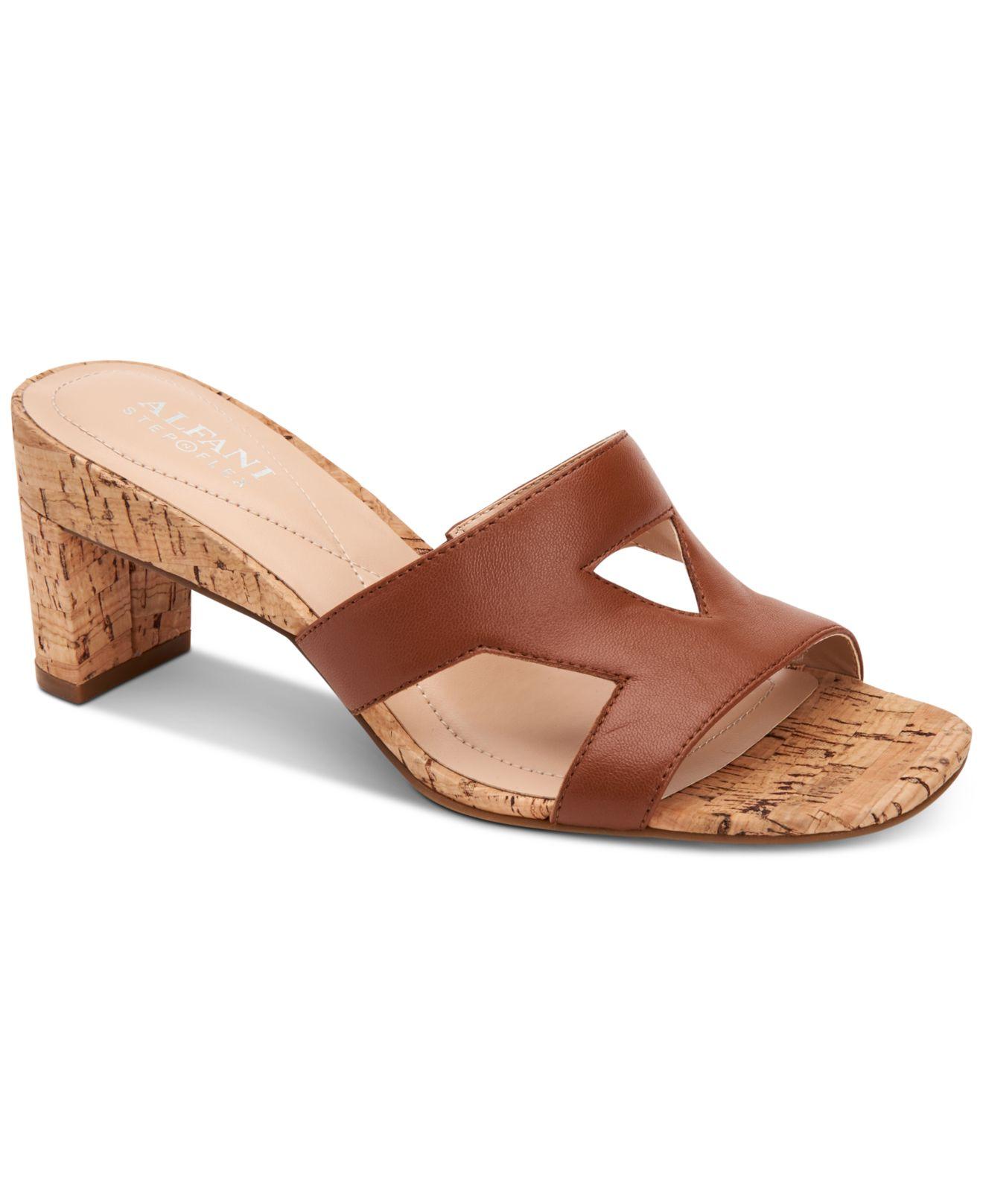 Alfani Larraa Dress Sandals, Created For Macy's in Brown Lyst