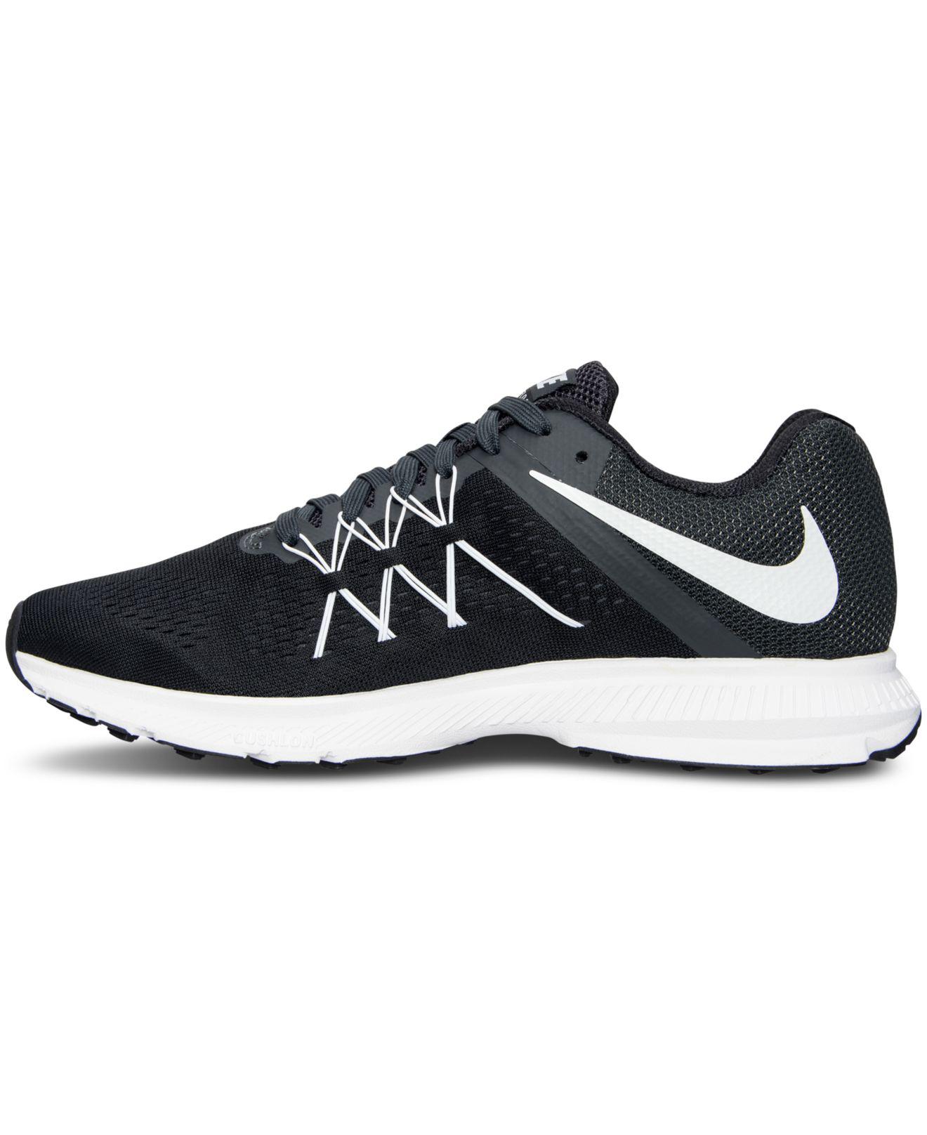 Lyst - Nike Men's Air Zoom Winflo 3 Running Sneakers From Finish Line ...