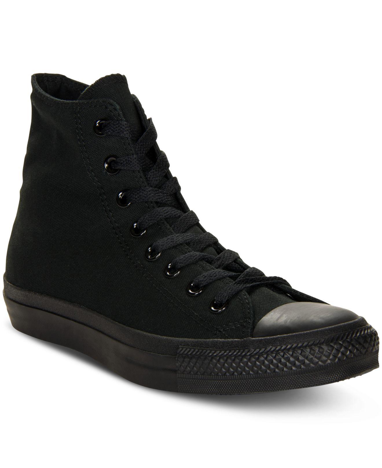 Lyst - Converse Monochrome Chuck Taylor Hi Tops in Black for Men - Save 8%