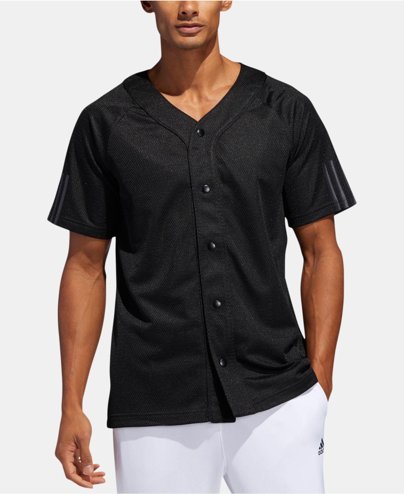 Download adidas Baseball Jersey in Black for Men - Save 51% - Lyst