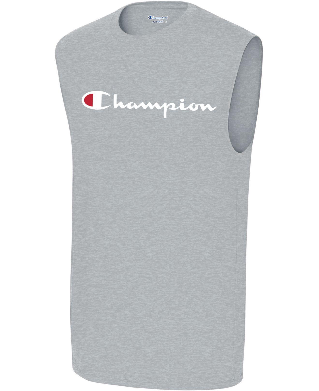 champion dri fit sleeveless shirts