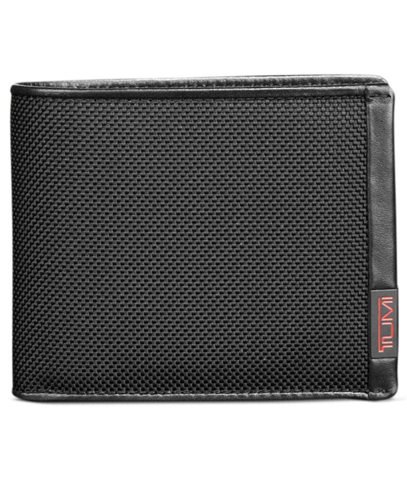 Lyst Tumi Wallet, Alpha Center Flip Id Passcase in Black for Men