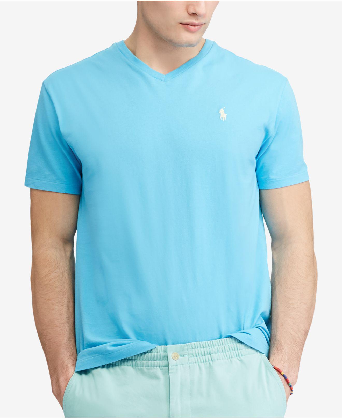 macy's polo v neck