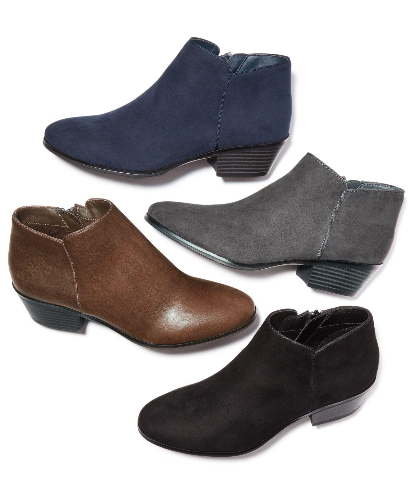 Style & Co. Wileyy Ankle Booties, Created For Macy&#39;s in Brown - Save 51% - Lyst