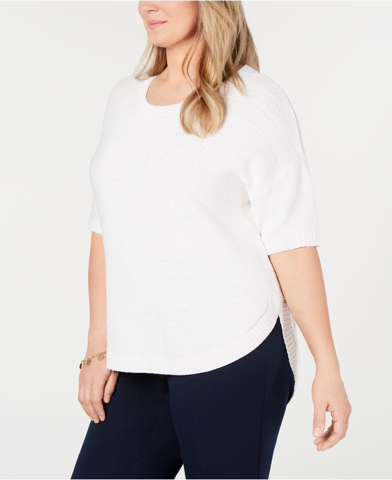 charter club sweaters plus size