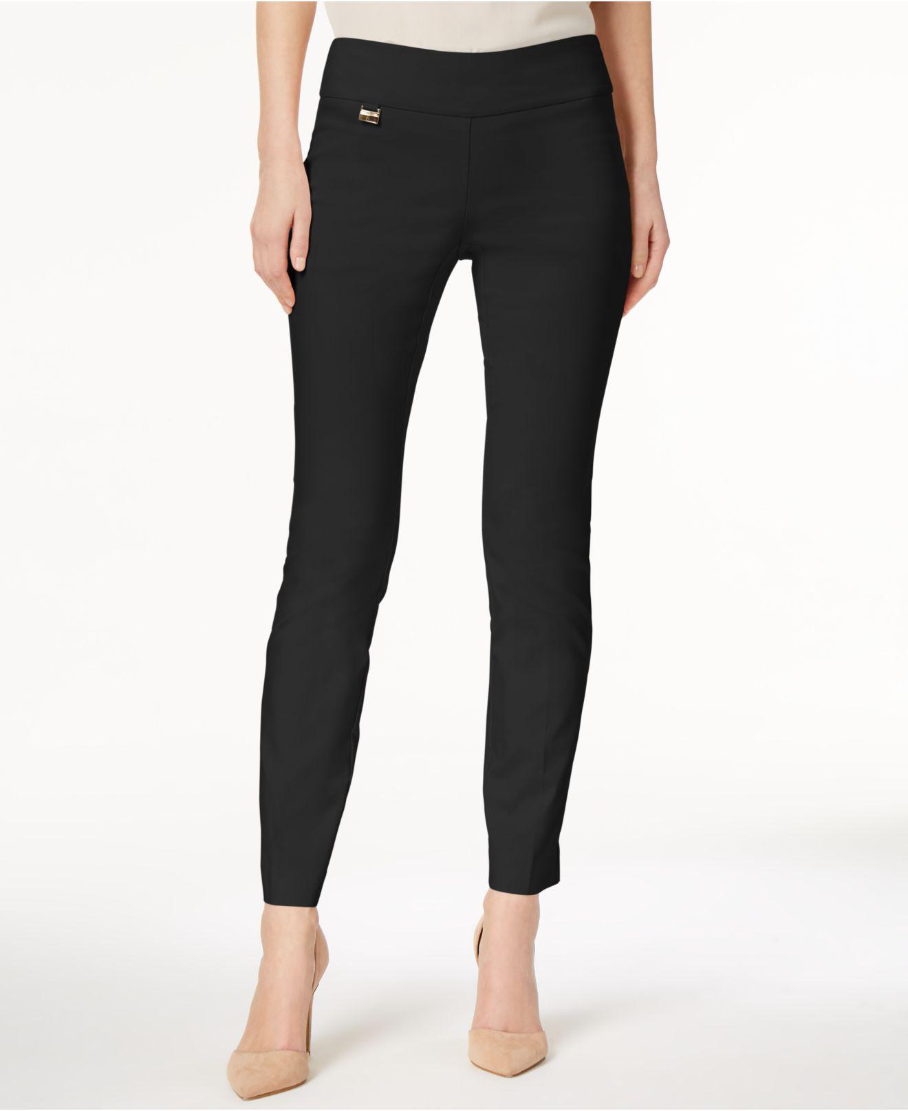 alfani black pants