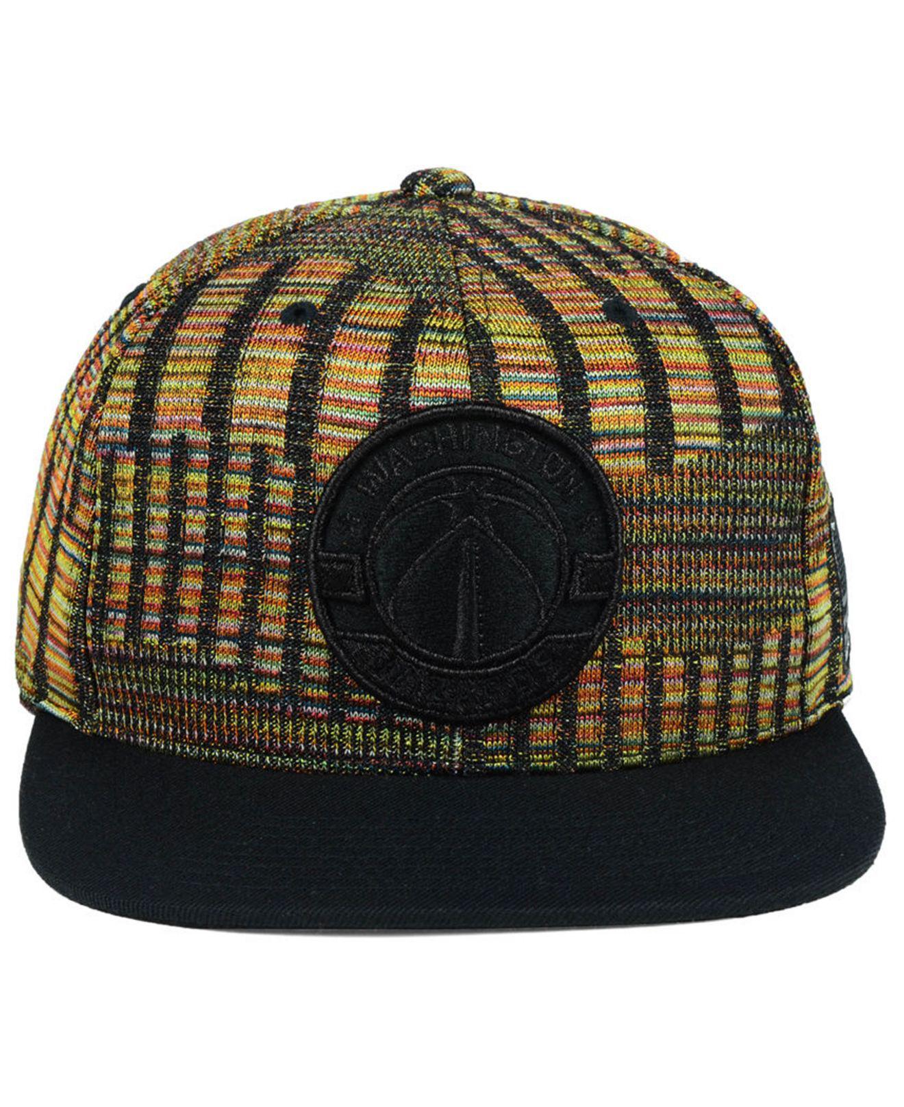 Mitchell /& Ness 2Tone Heather Washington Wizards Cap