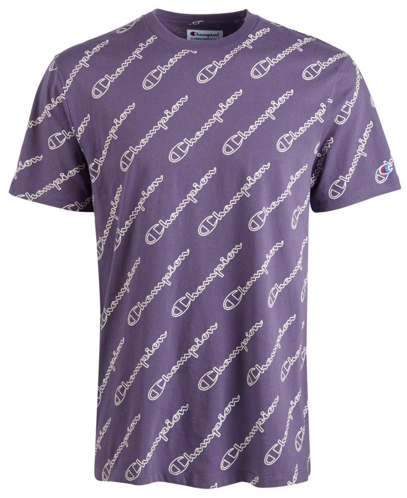 champion print t shirt