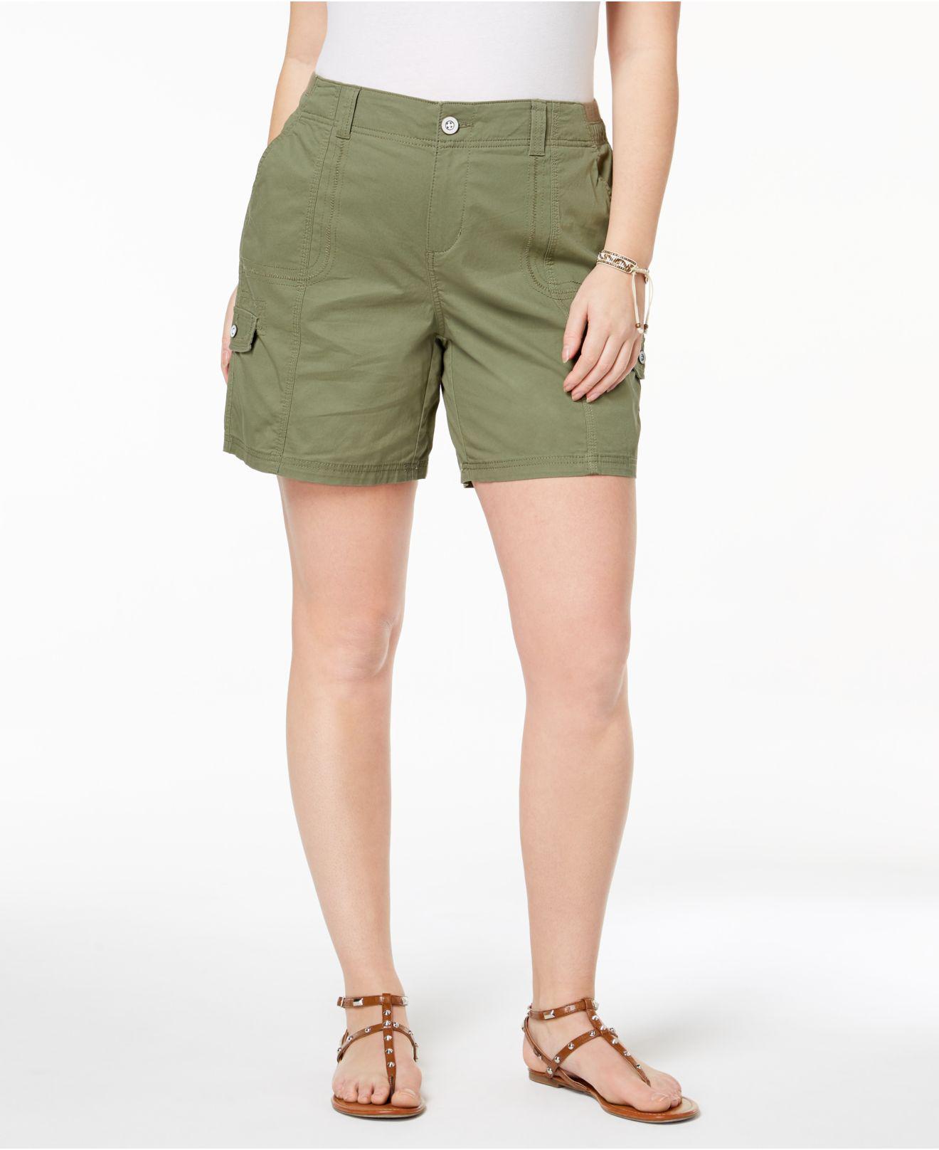 plus size camo cargo shorts